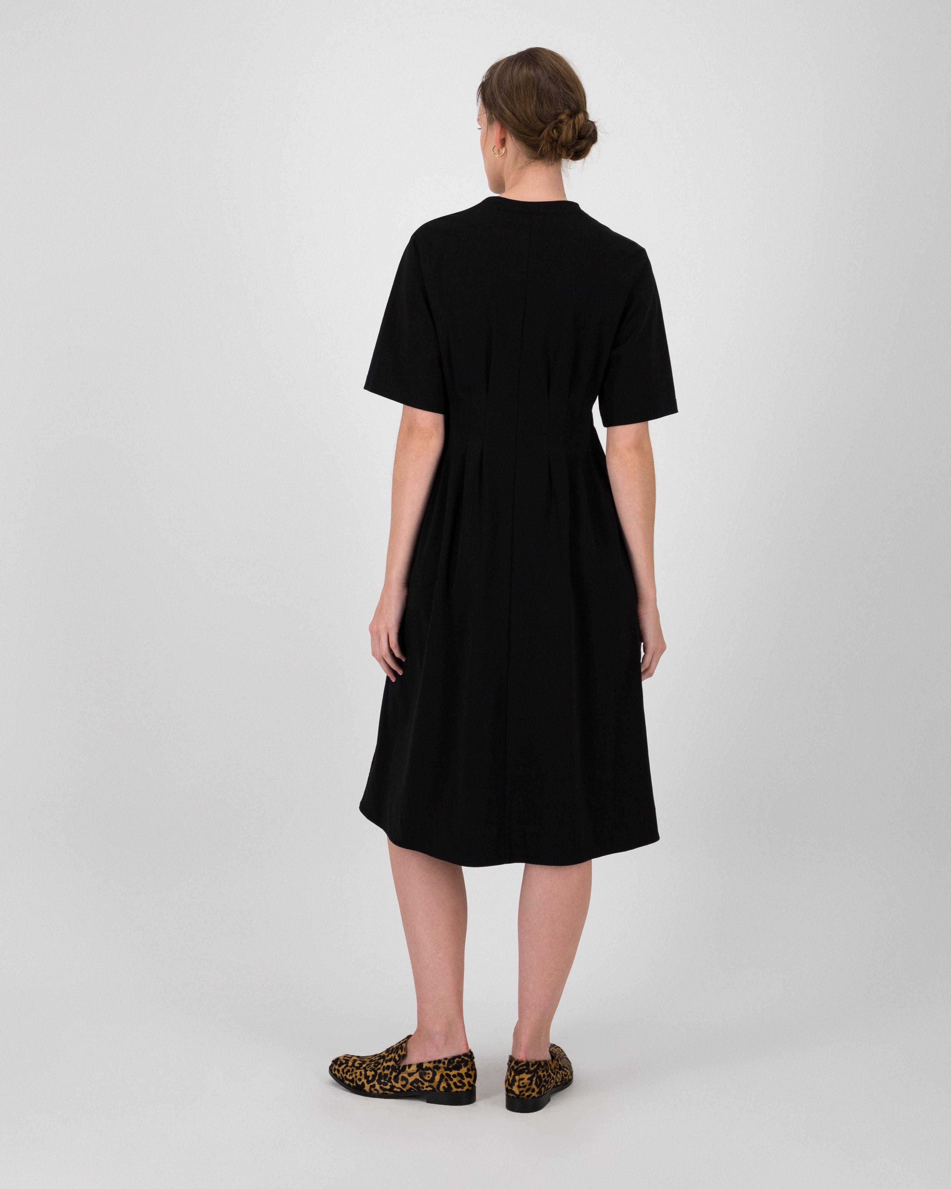 Mila Knit Dress -  black