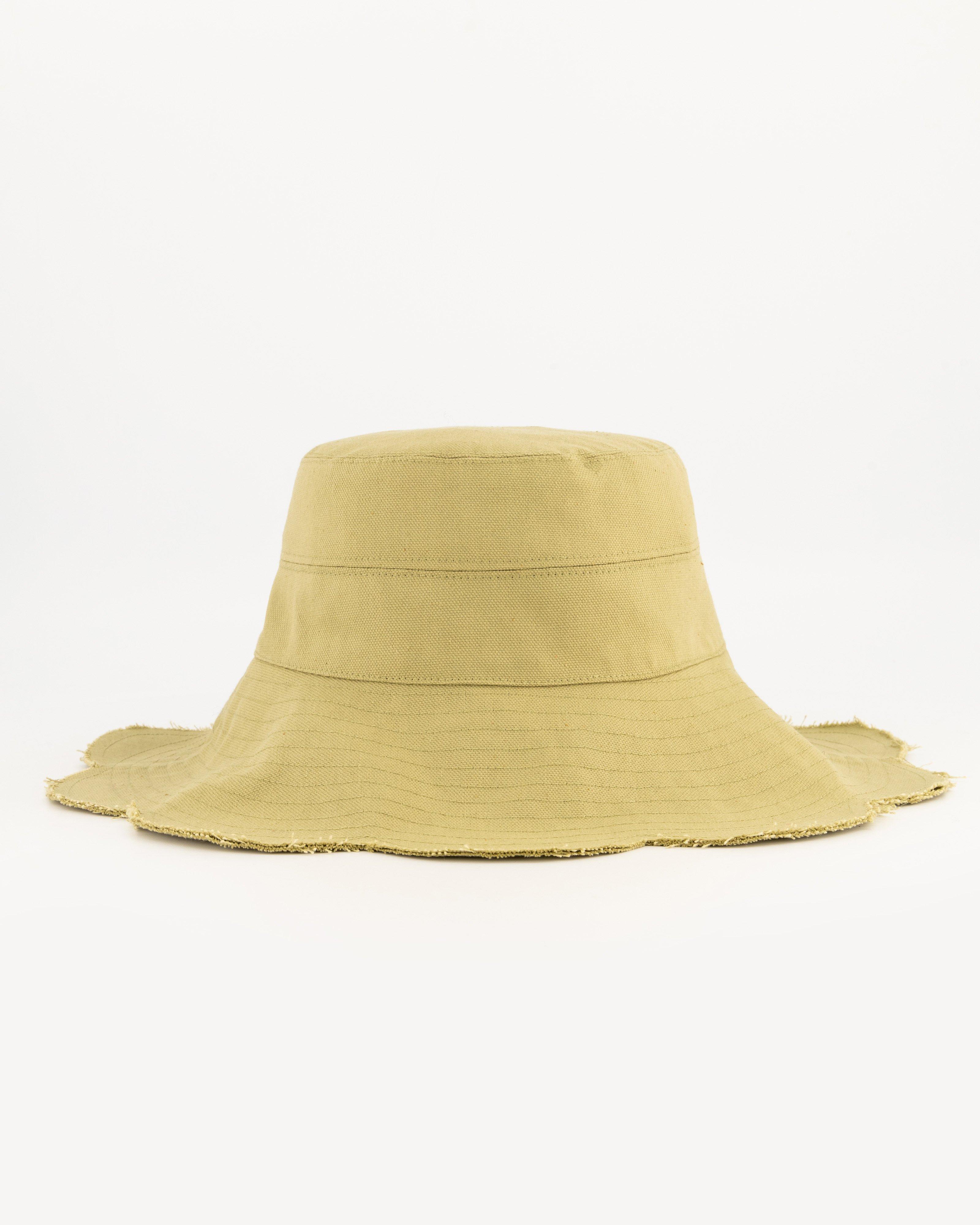 Teena Scallop Bucket Hat -  lightgreen