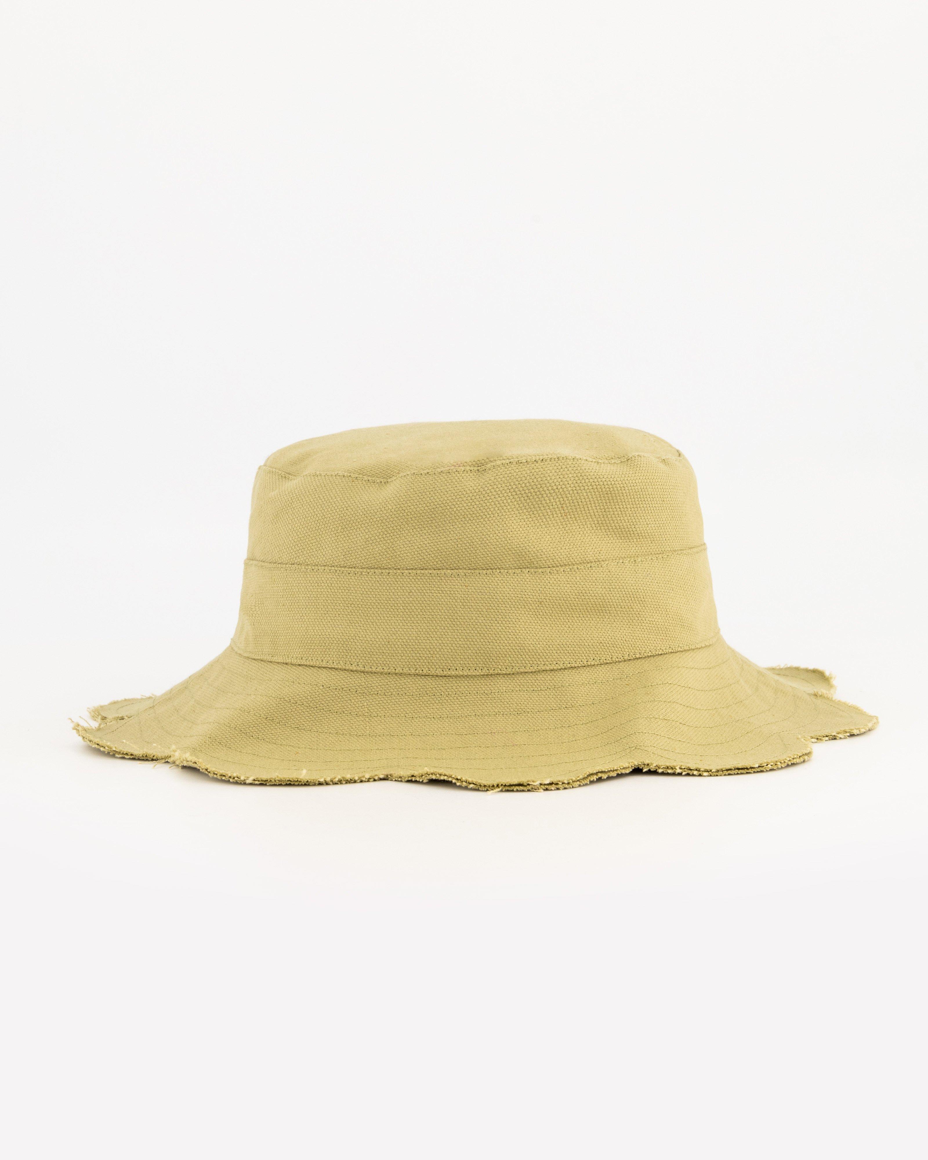 Girls Mini Teena Scallop Bucket Hat -  lightgreen