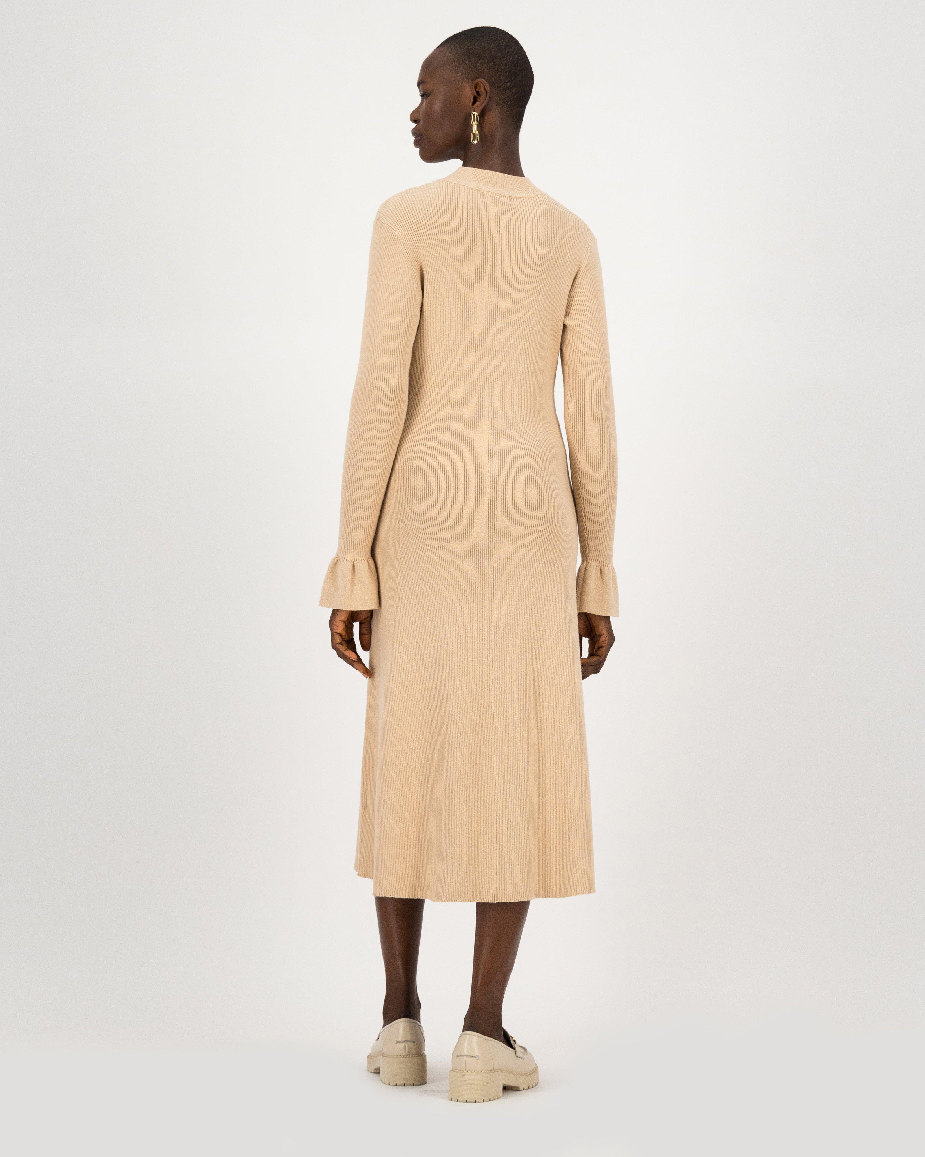 Cecile Knit Dress -  stone