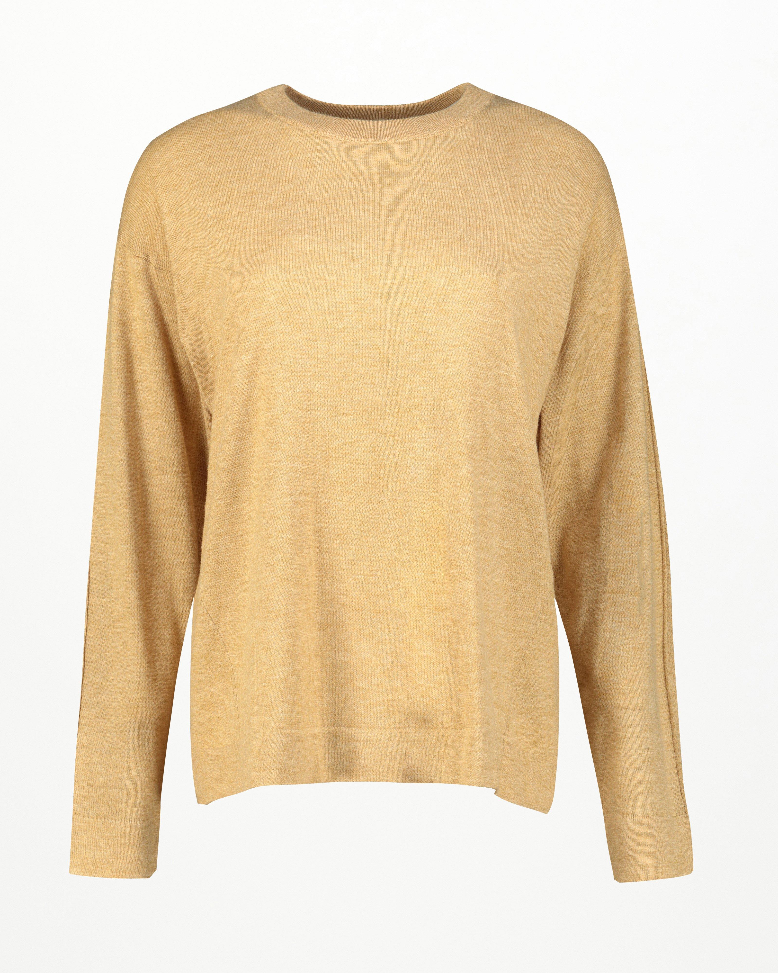 Poetry Bijou Light Weight Jumper -  stone