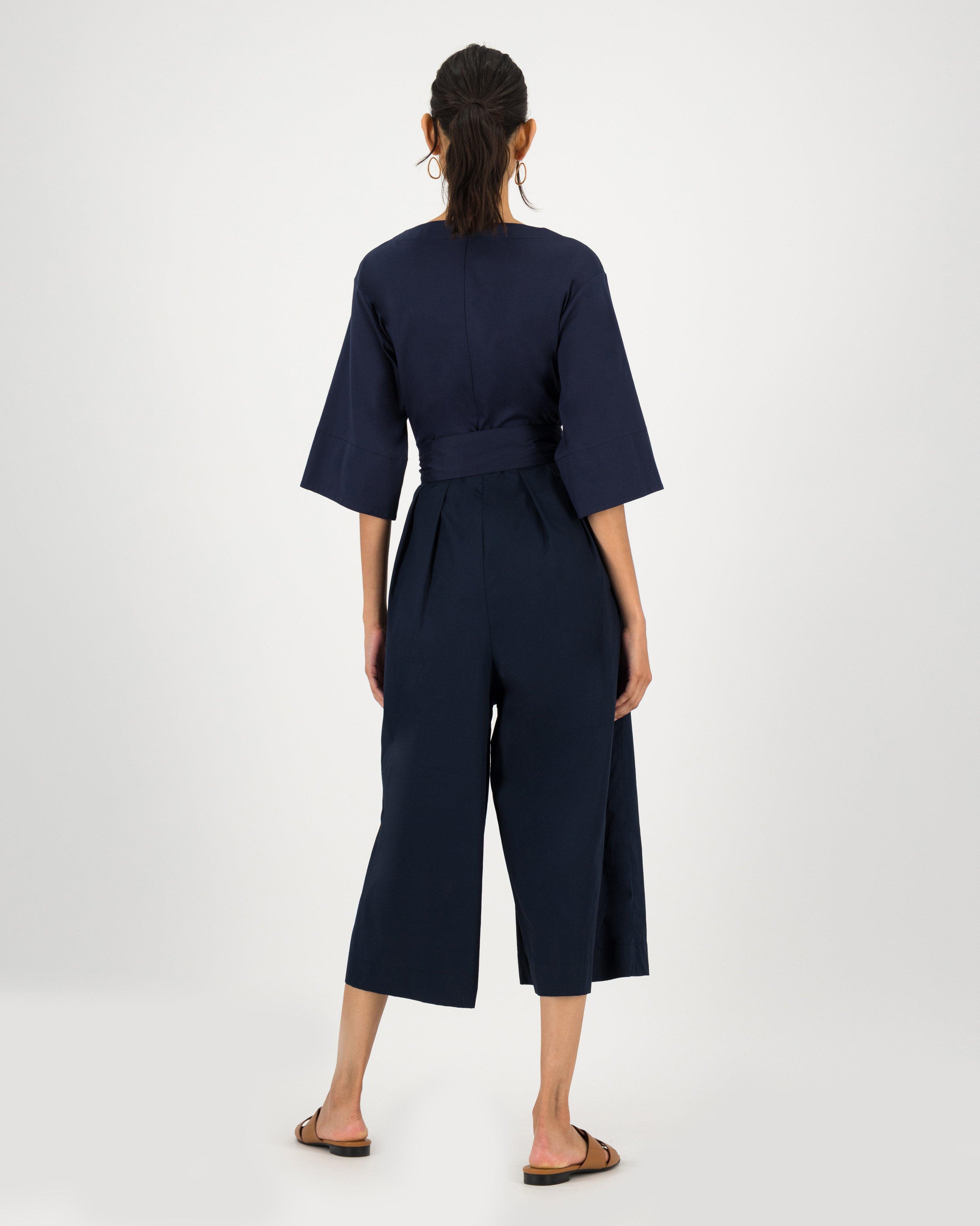 Poetry Claire MM Jumpsuit -  navy