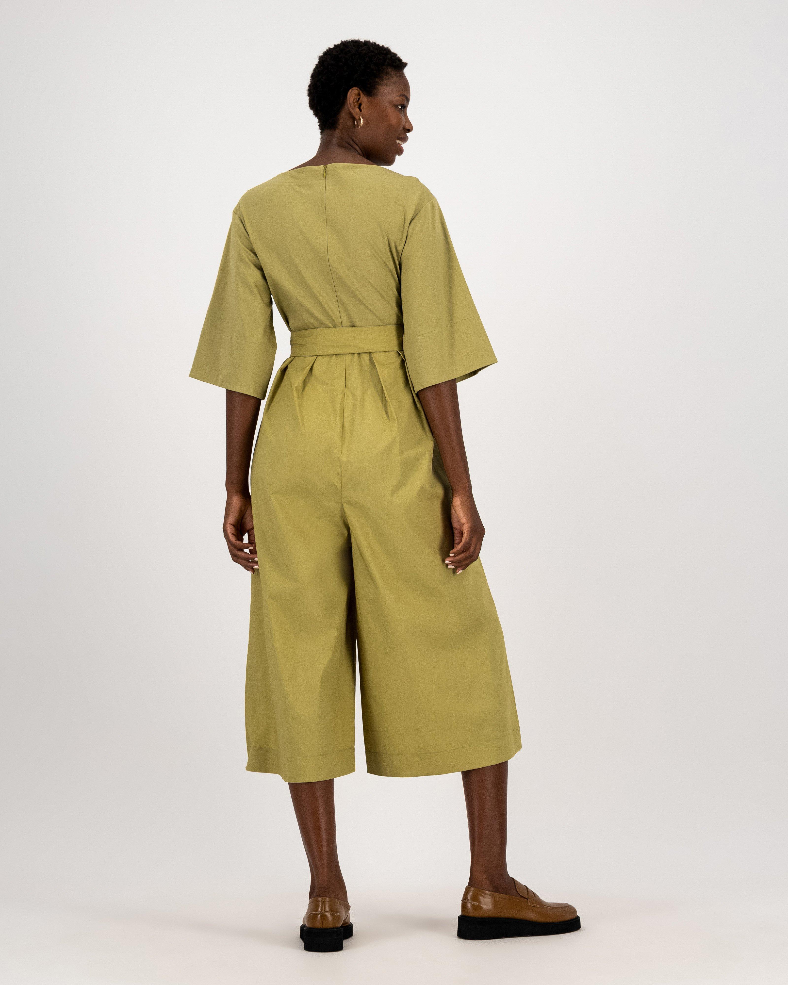 Poetry Claire MM Jumpsuit -  lightolive