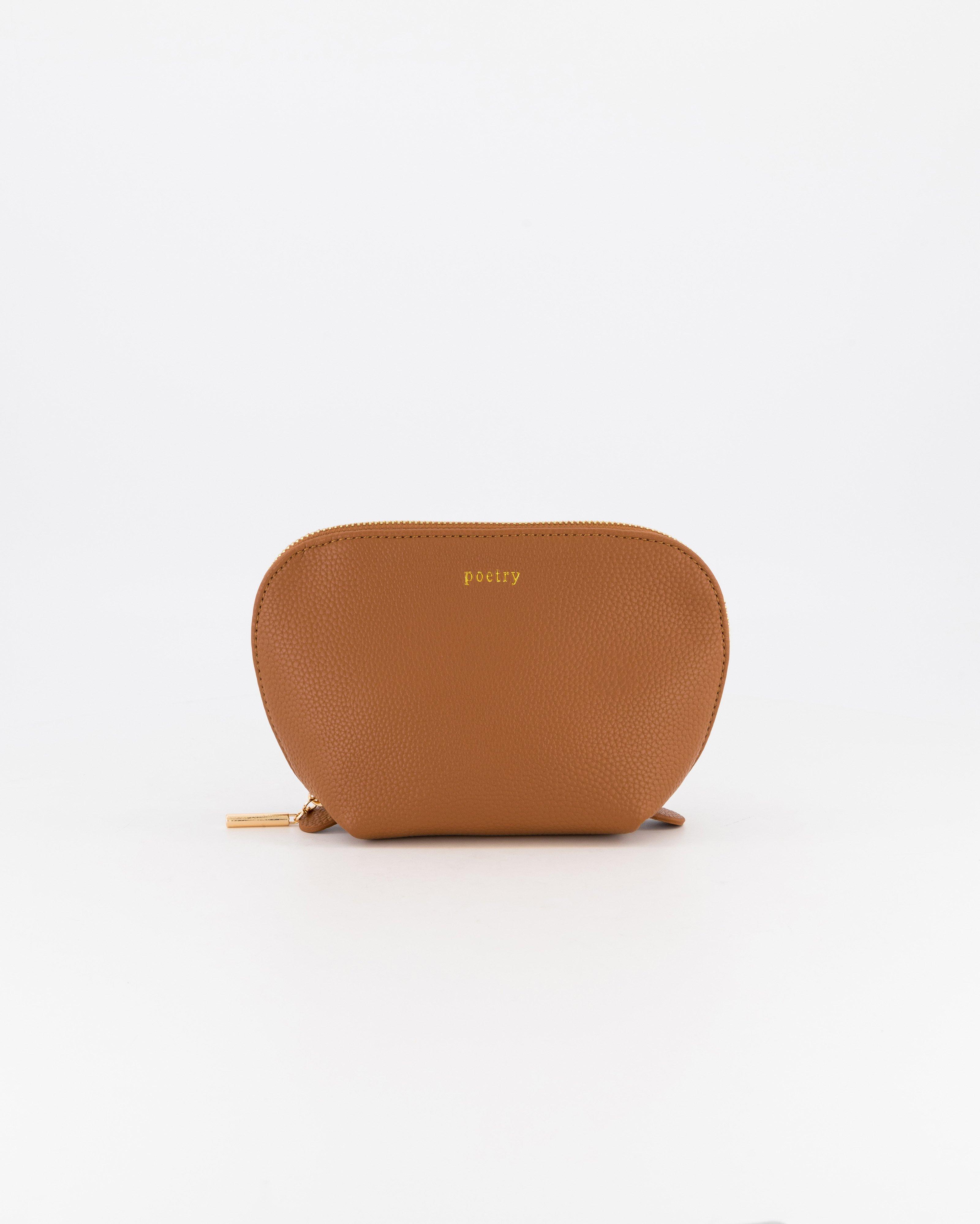 Ana Travel Pouch Medium -  tan