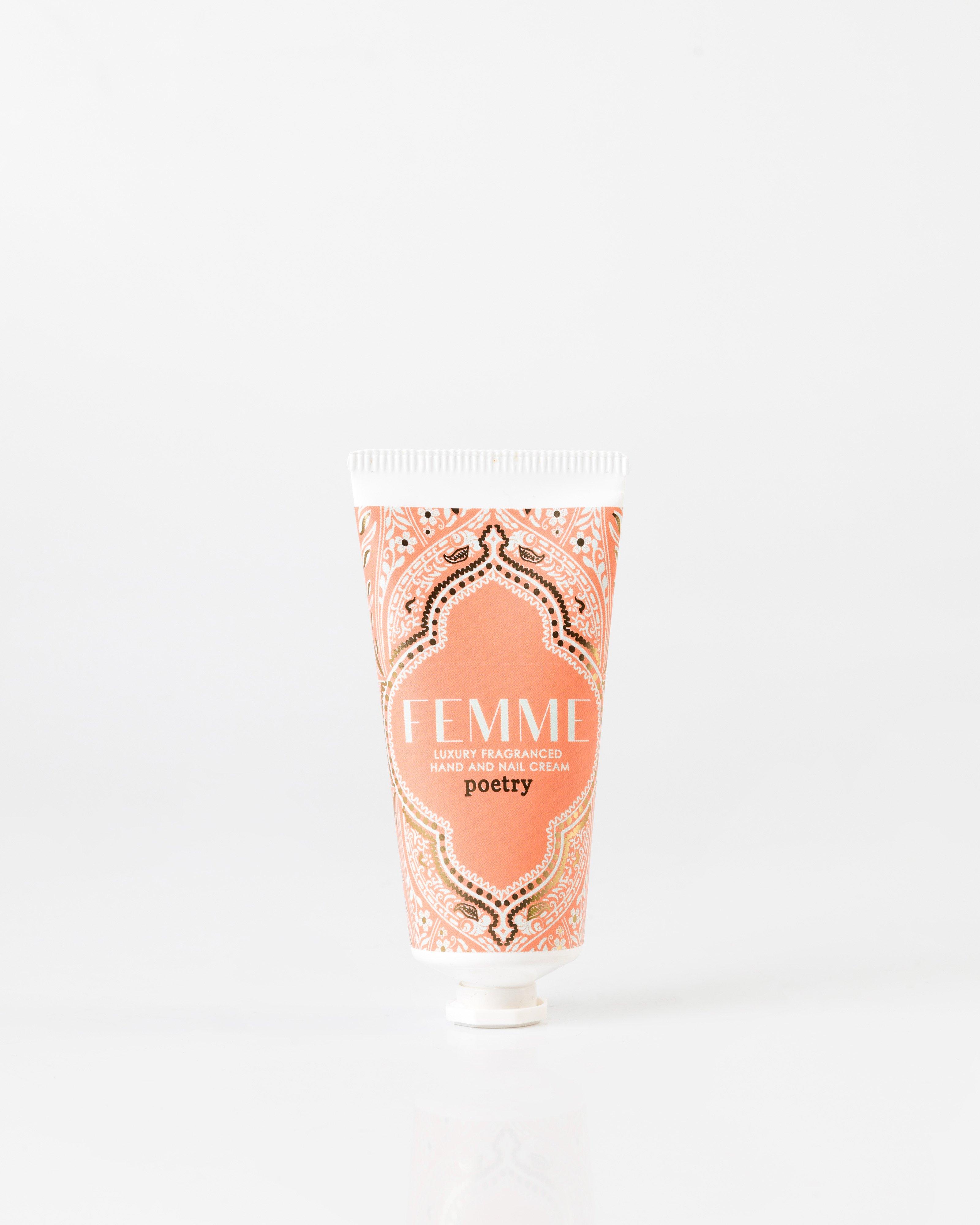 Femme Hand & Nail Cream -  peach