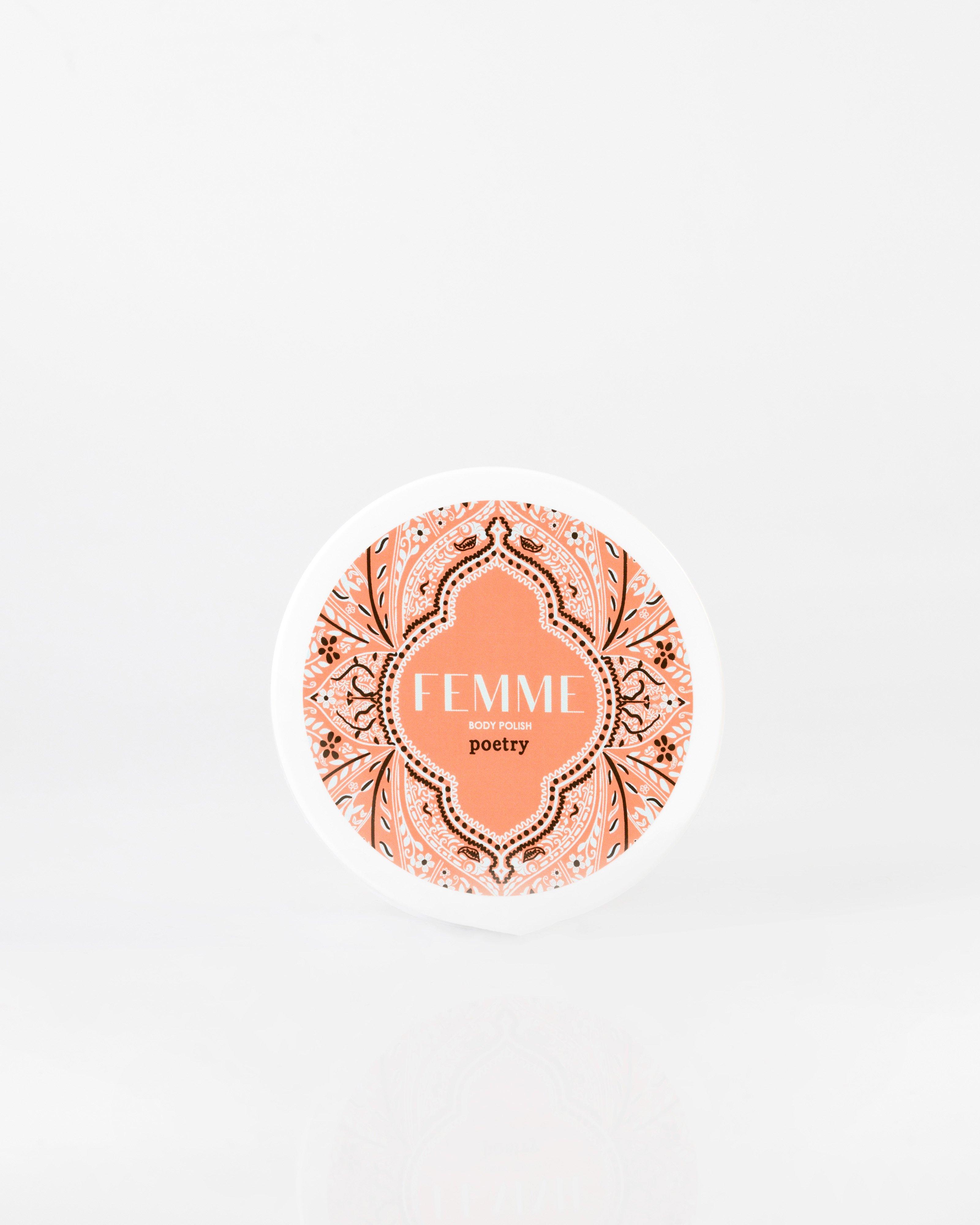 Femme Body Scrub -  peach