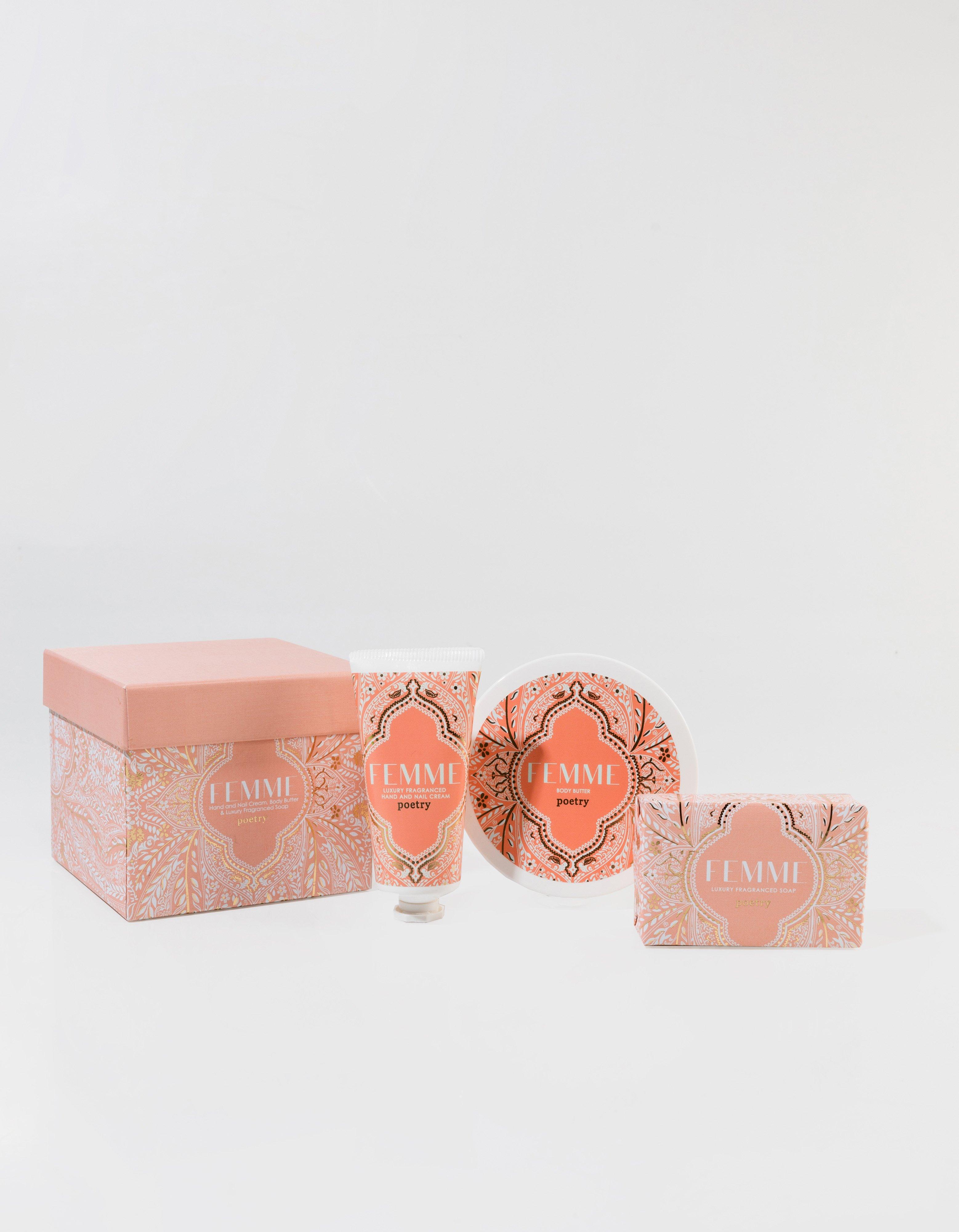 Femme Gift Set -  peach