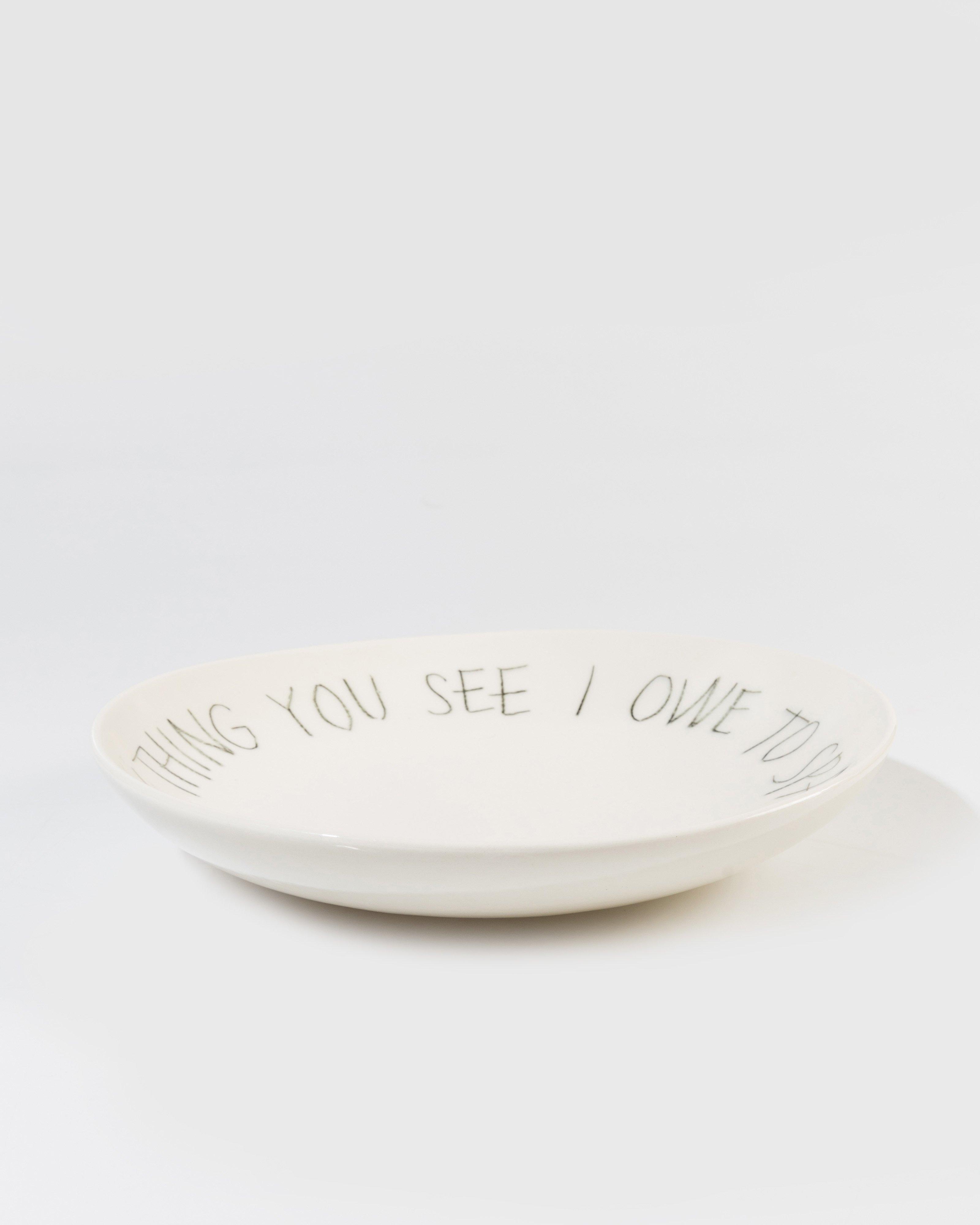 The Detail Smith Salad Bowl -  white