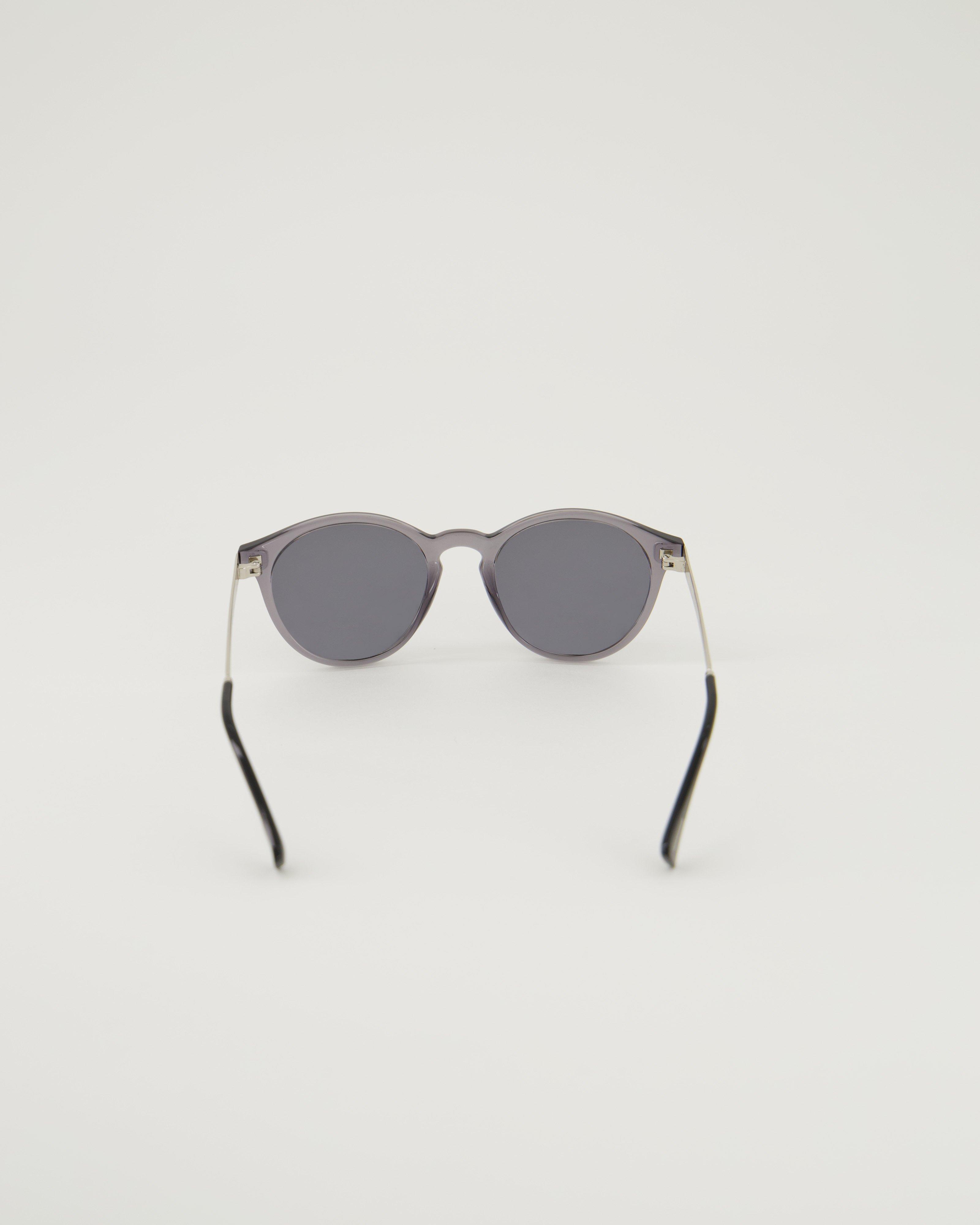 Polarised Contemporary Round Sunglasses -  grey