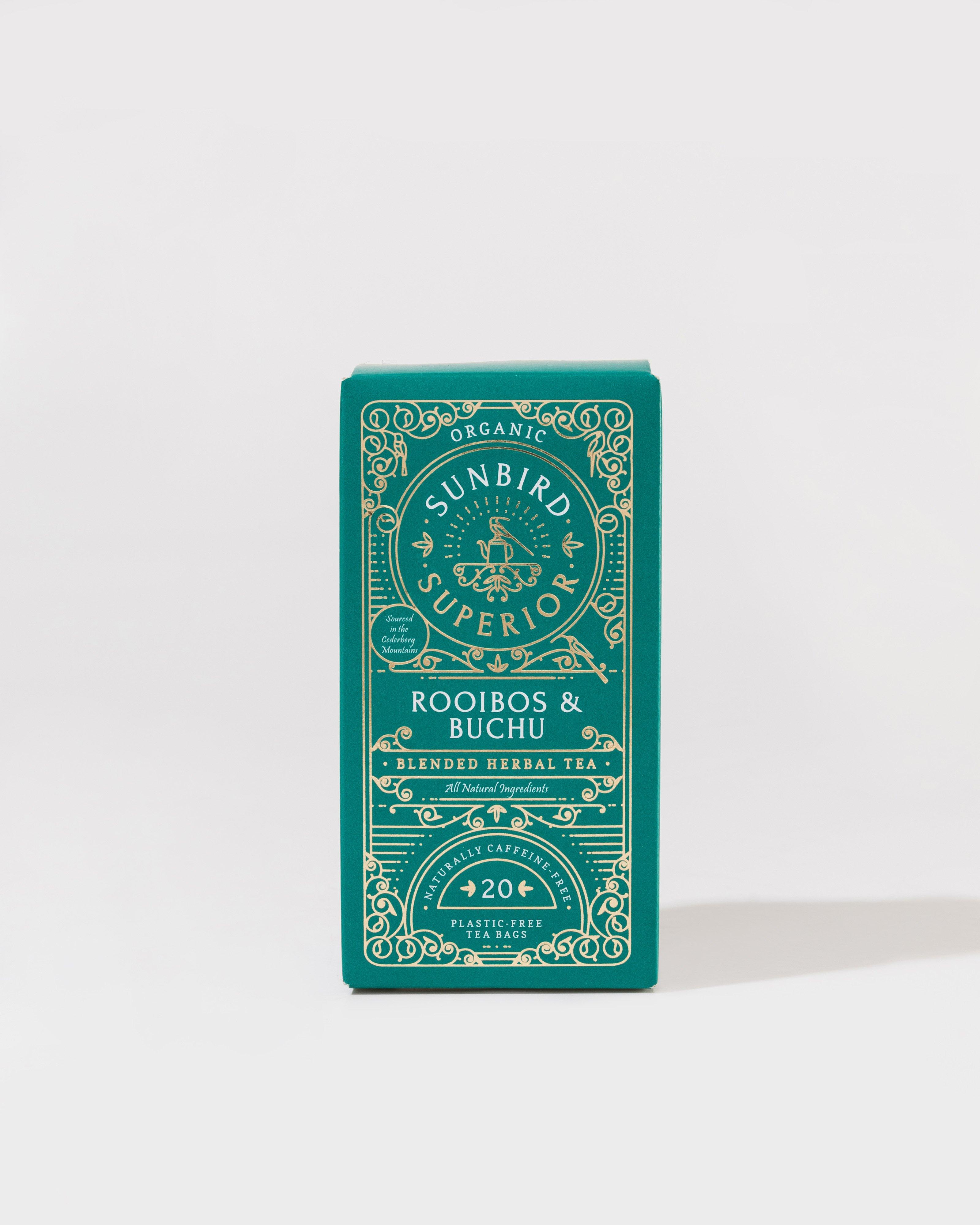 Sunbird Buchu & Rooibos Tea -  turquoise