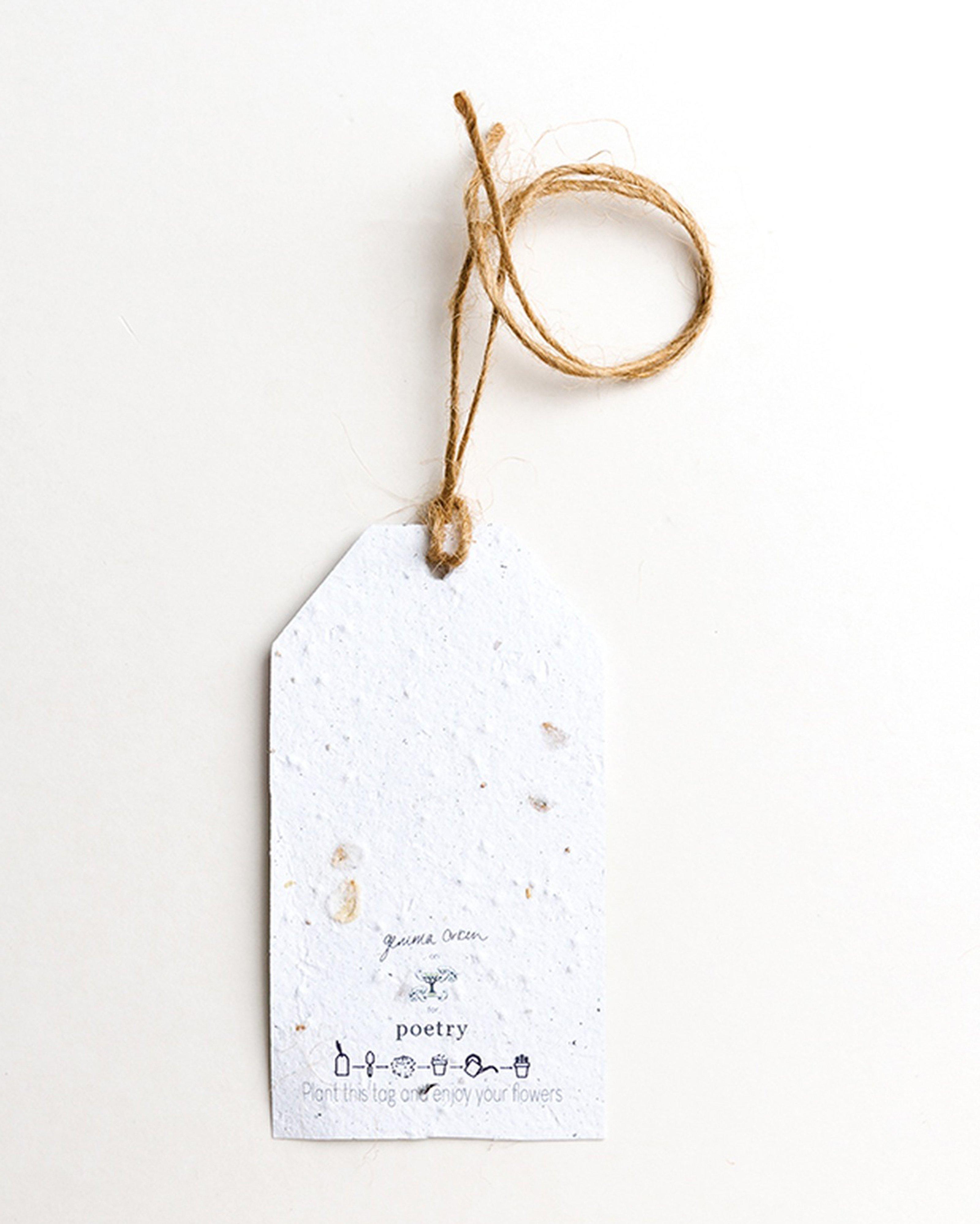 Gemma Orkin Sage Bird Tag -  assorted