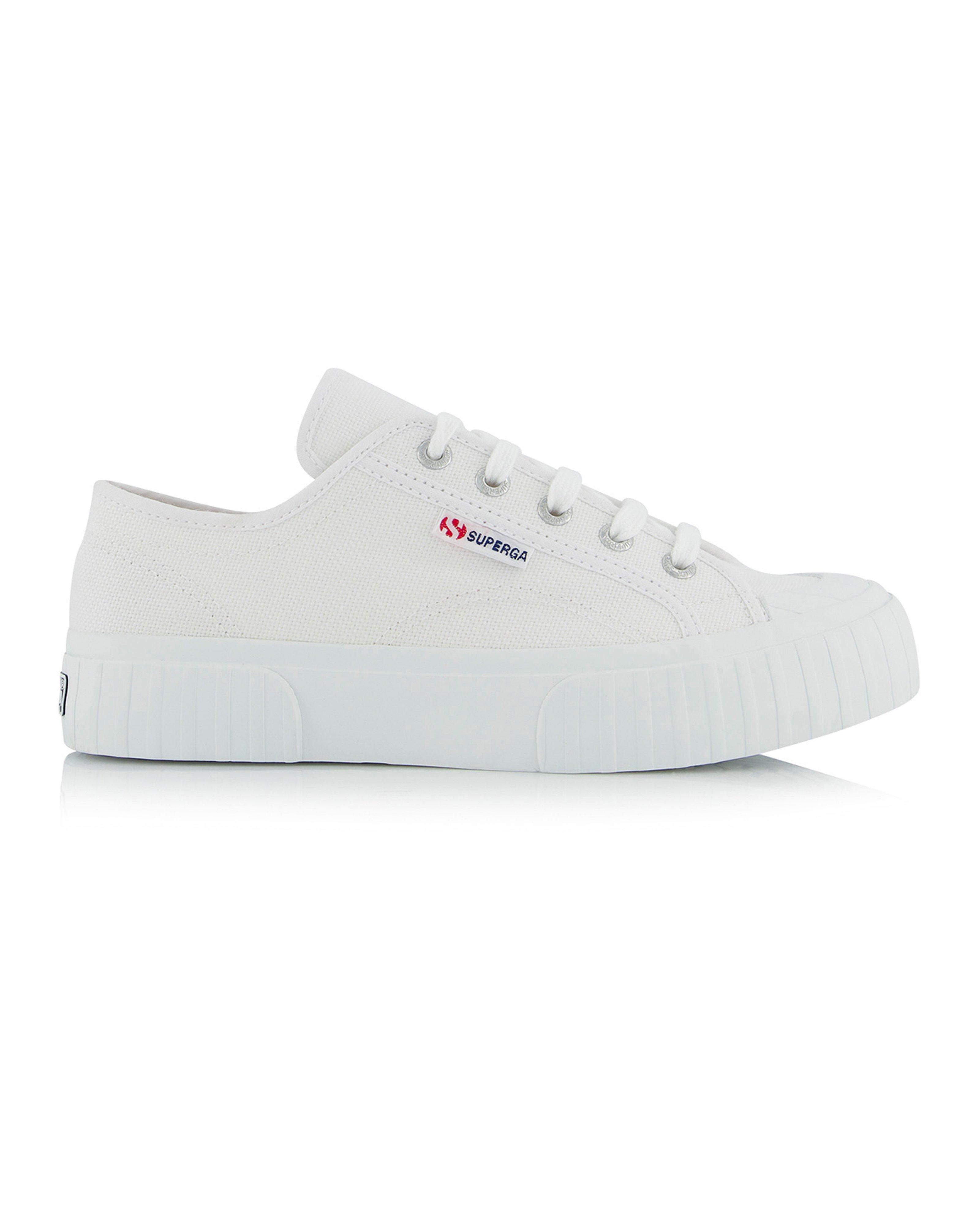 Superga Canvas Chunky Sneaker -  white