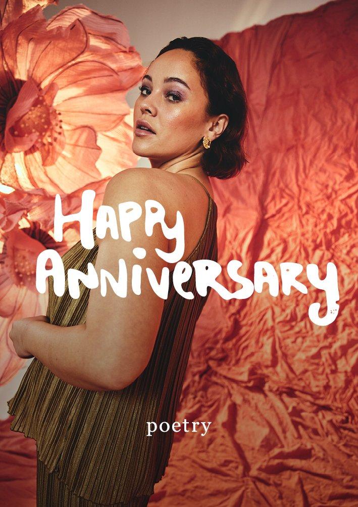 Gift Card - Happy Anniversary -  