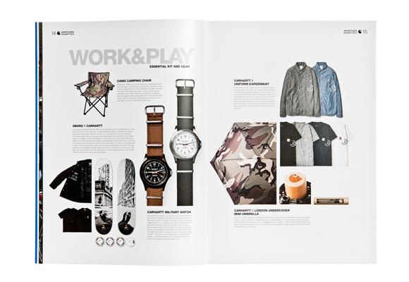 carhartt wip brand book spring summer 2012