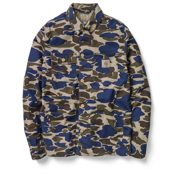 Carhartt Camo Isle Metro Blue
