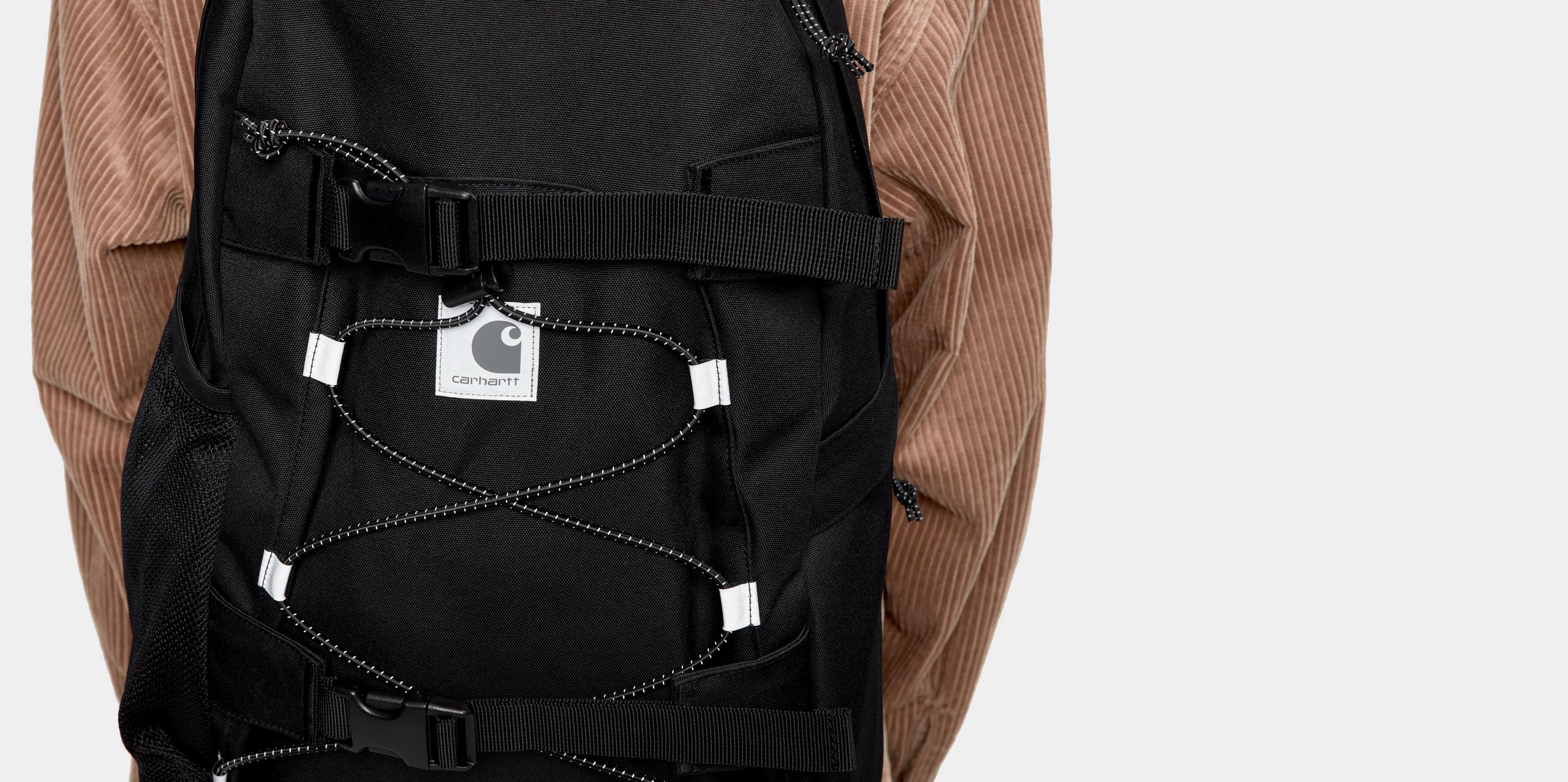Carhartt WIP Reflective Kickflip Backpack, Black | Official