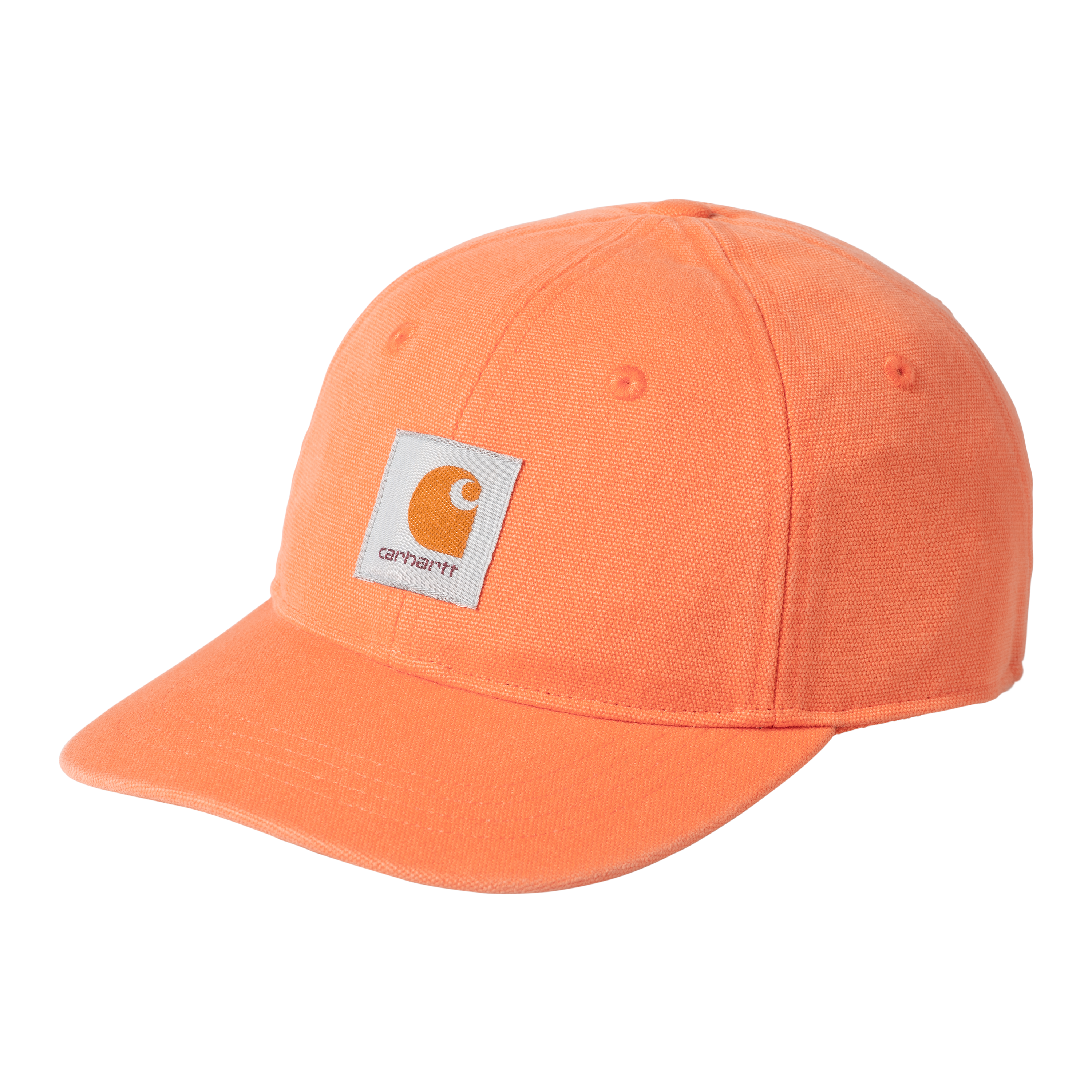 Carhartt WIP Canvas 6-Panel Cap in Orange