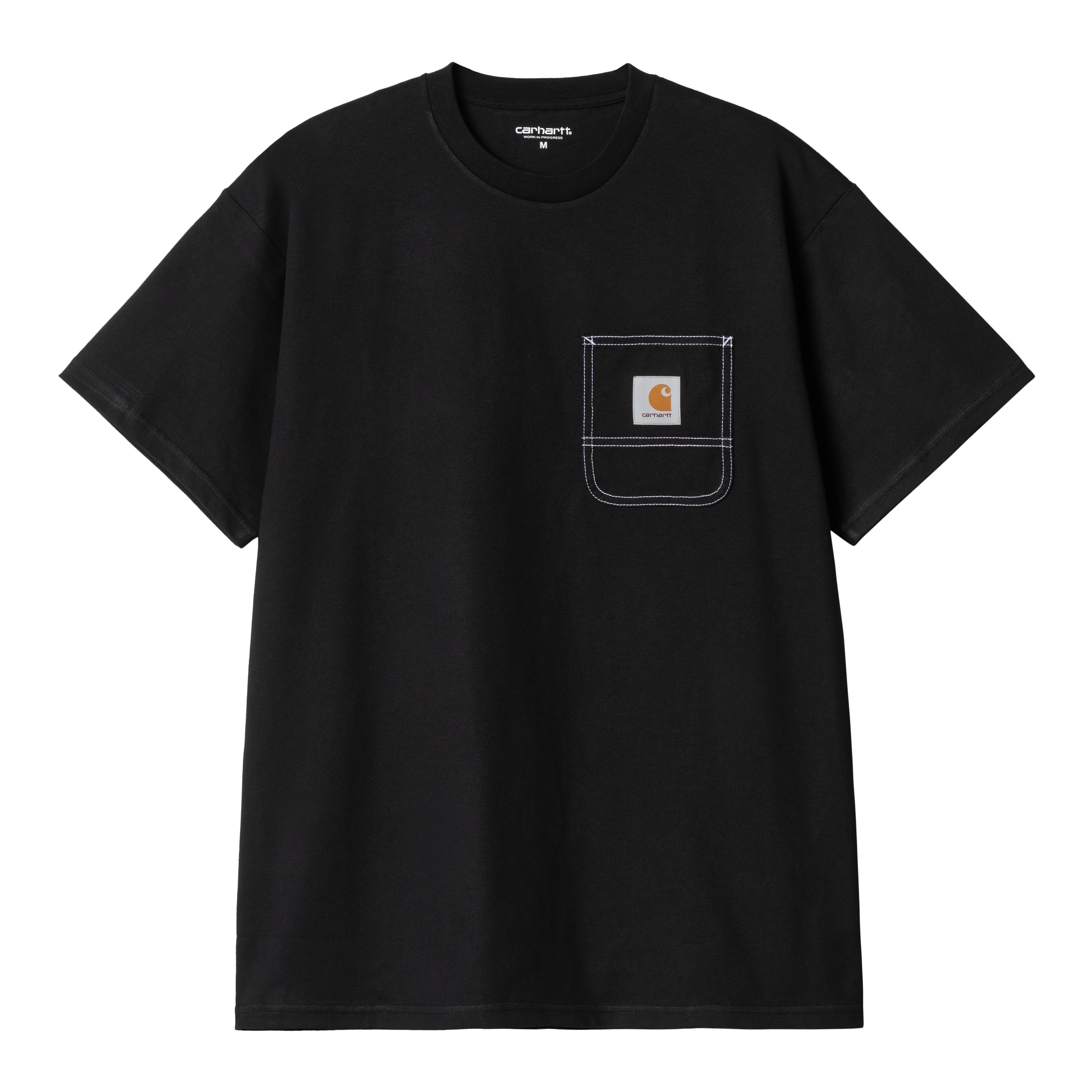 Carhartt WIP Short Sleeve Work Pocket T-shirt in Schwarz