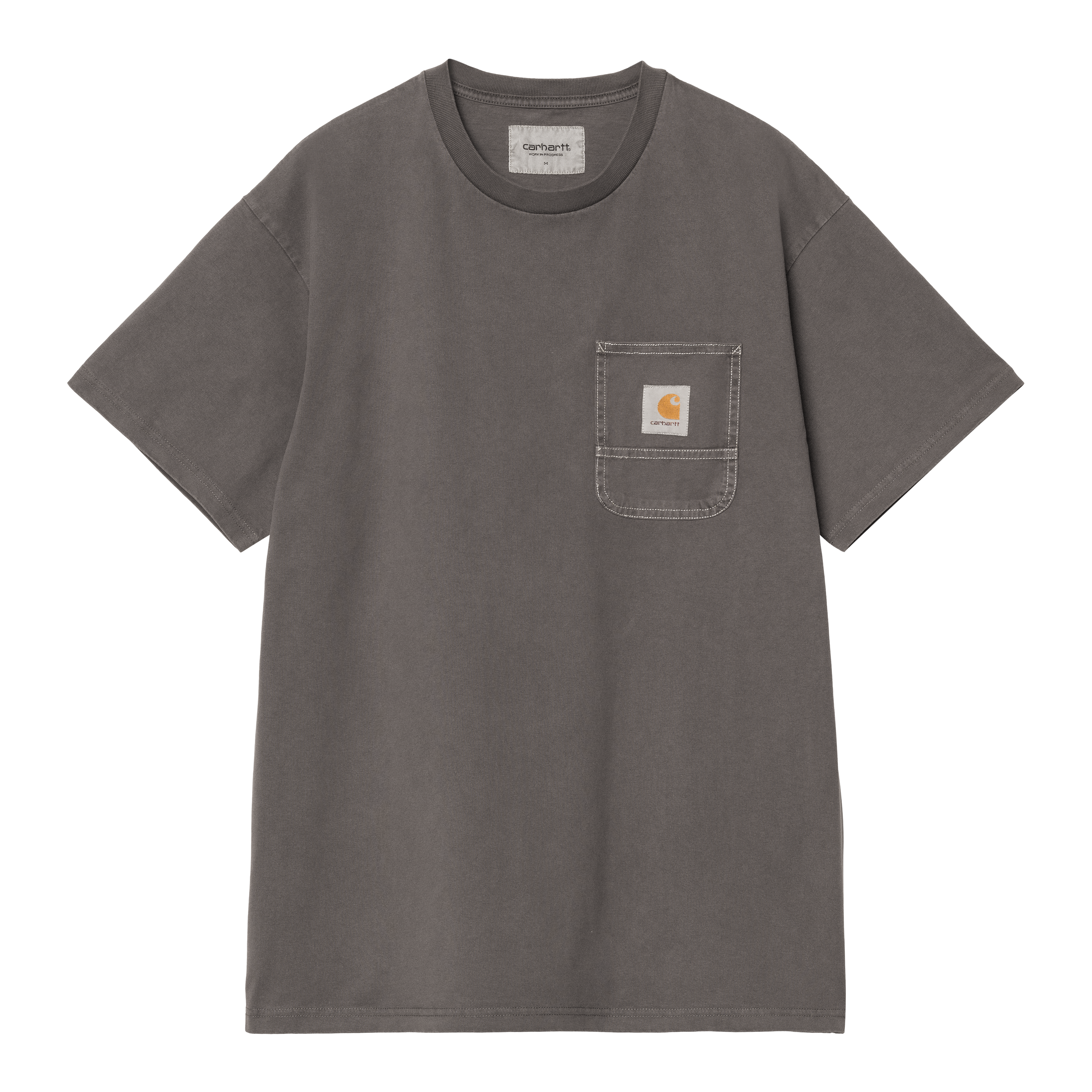 Tシャツ・カットソー Carhartt SS25 SS POCKET TSHIRT (I0304342P5XX AIR) Carhartt WIP Pocket T-Shirt | Glassy Pink | SVD USA
