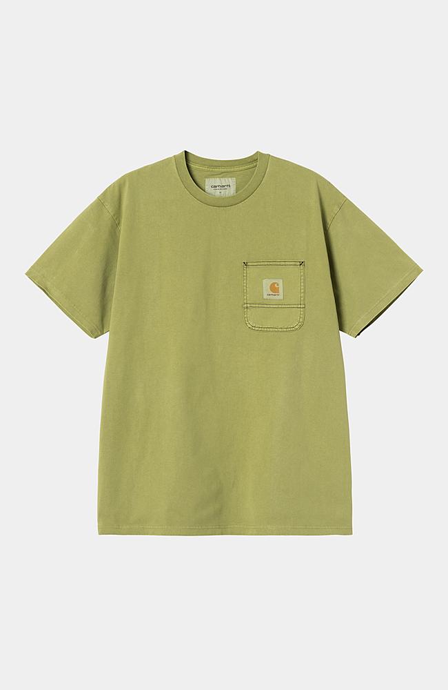 Carhartt WIP S/S Work Pocket T-shirt, Calla Green/Black Carhartt WIP S/S Work Pocket T-shirt, Calla Green/Black