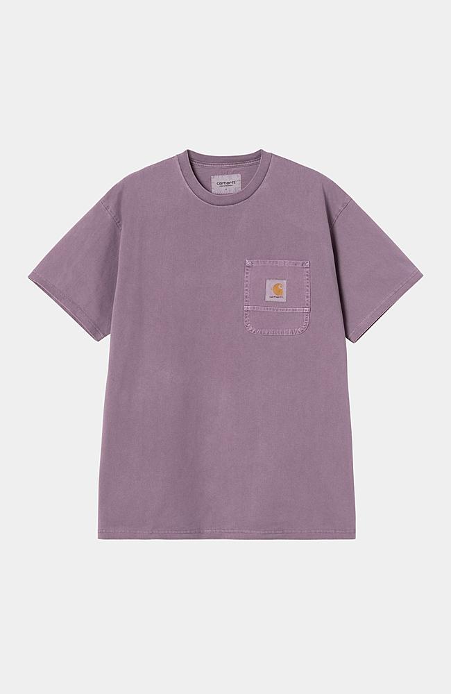 【Carhartt】 S/S PIGGYBANK T-SHIRT R5827 Carhartt WIP S/S Work Pocket T-Shirt, Vintage Violet/White