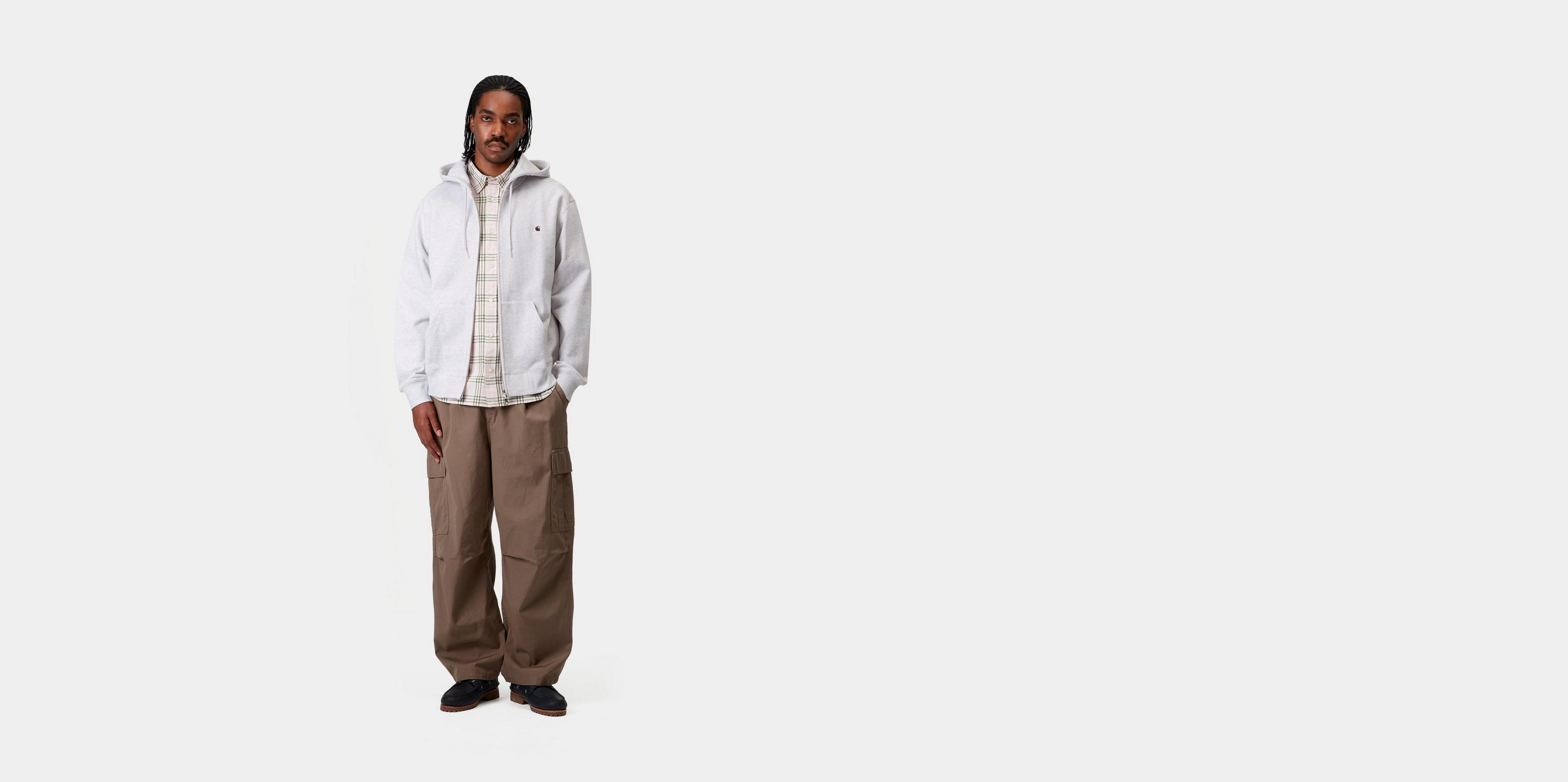 [CARHARTTWIP] HOODED MADISON JACKET ★大人気★ hooded-madison-jacket-grey-