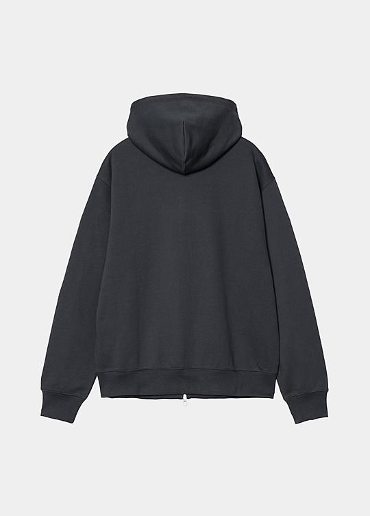 Carhartt WIP Hooded Chase Sweatshirt, Dusky Blue / Gold Carhartt WIP Hooded Chase Sweatshirt, Dusky Blue / Gold