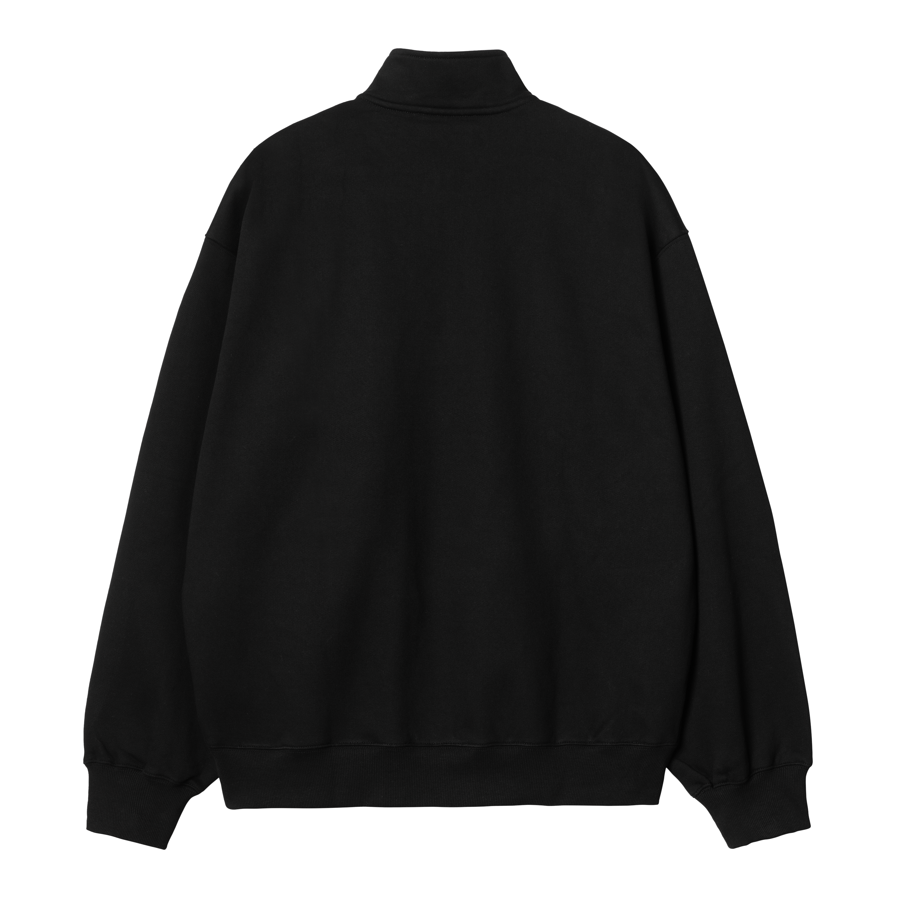 ★ドイツ発*carhartt WIP*新作*Script Half Zip スウェット/BL★ Carhartt WIP Script Half Zip Sweatshirt, Ash Heather/Dark