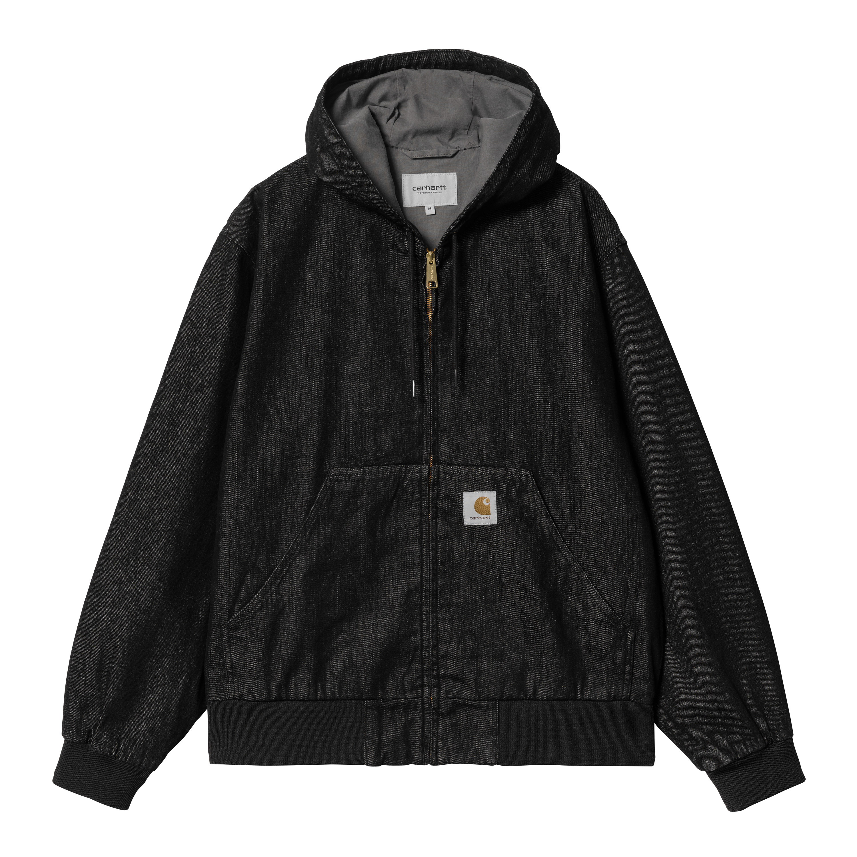Shop Carhartt WIP Active Dearborn Jacket (black rigid) online