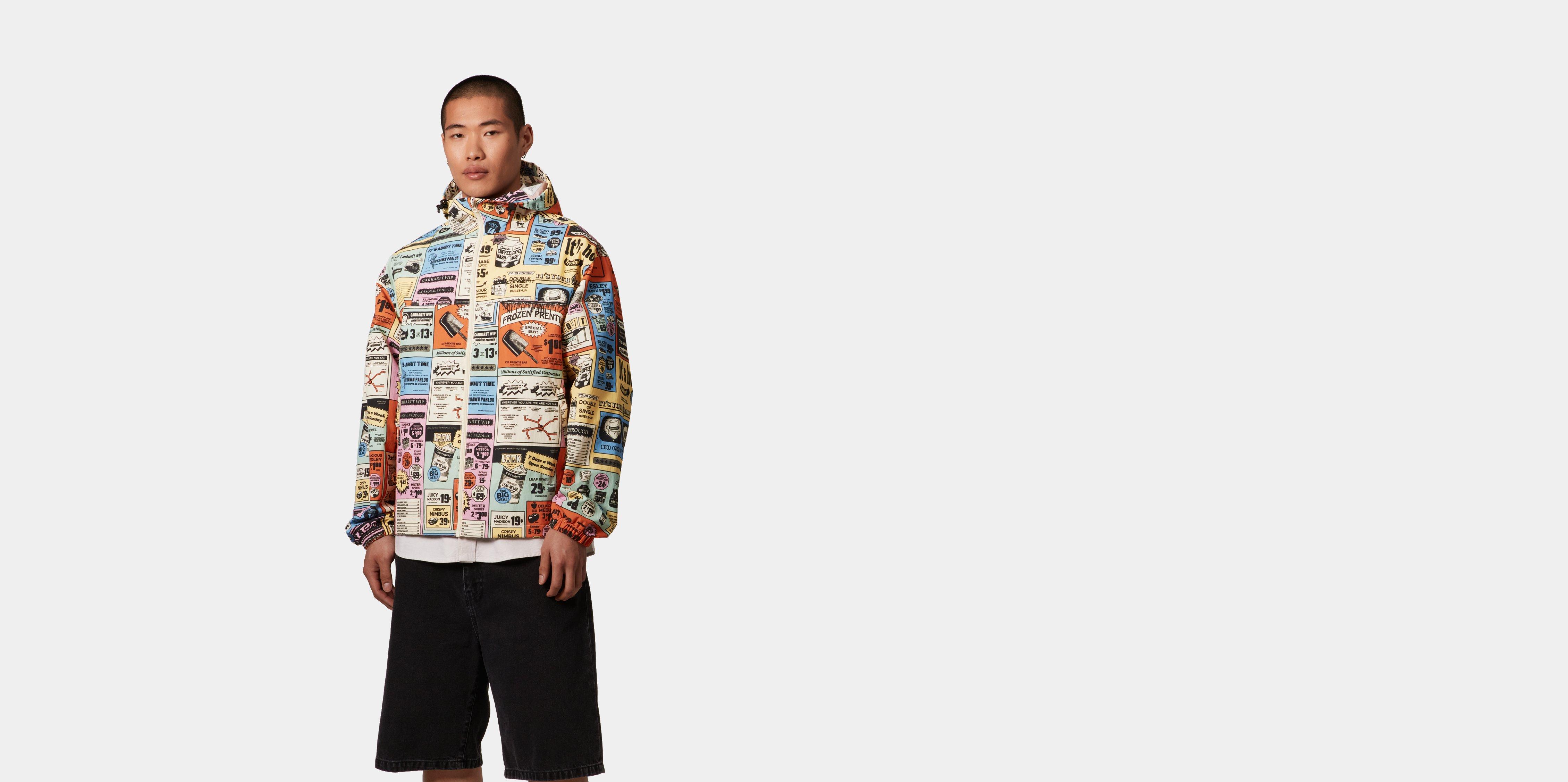 Carhartt WIP Swizzle Windbreaker in Multicolor