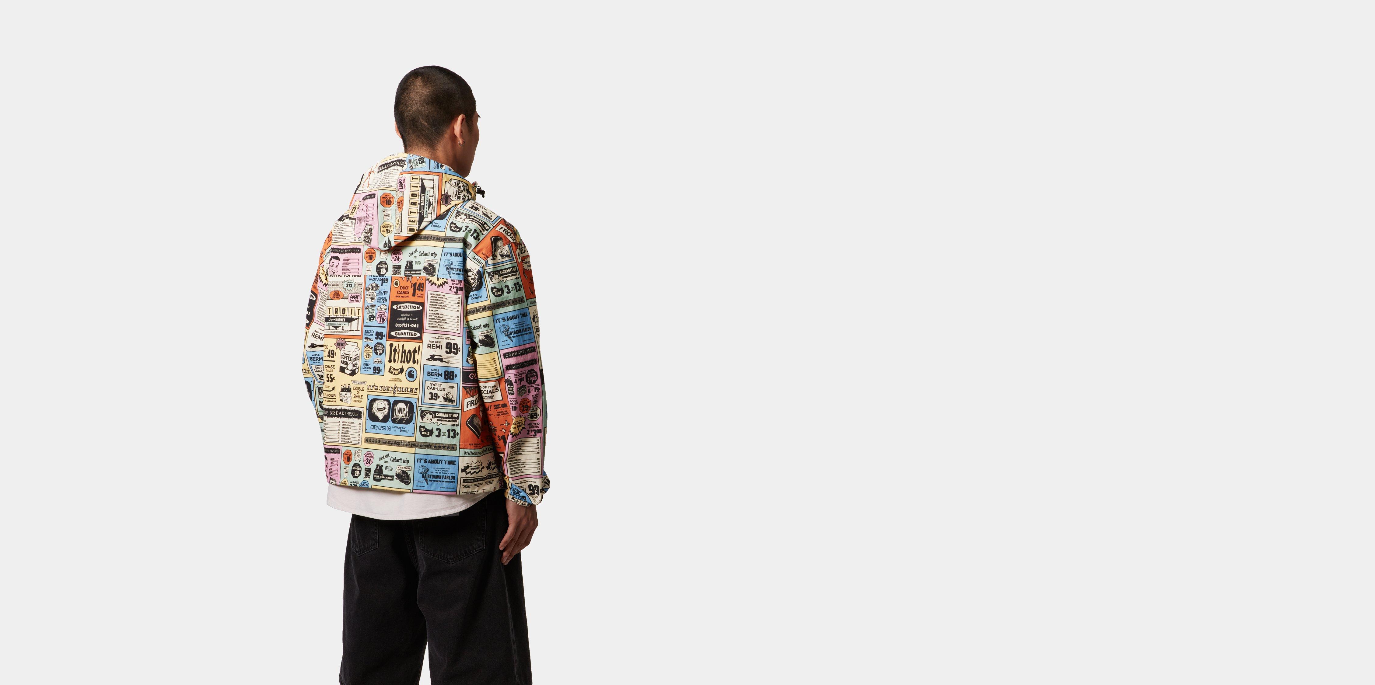 Carhartt WIP Swizzle Windbreaker in Multicolor
