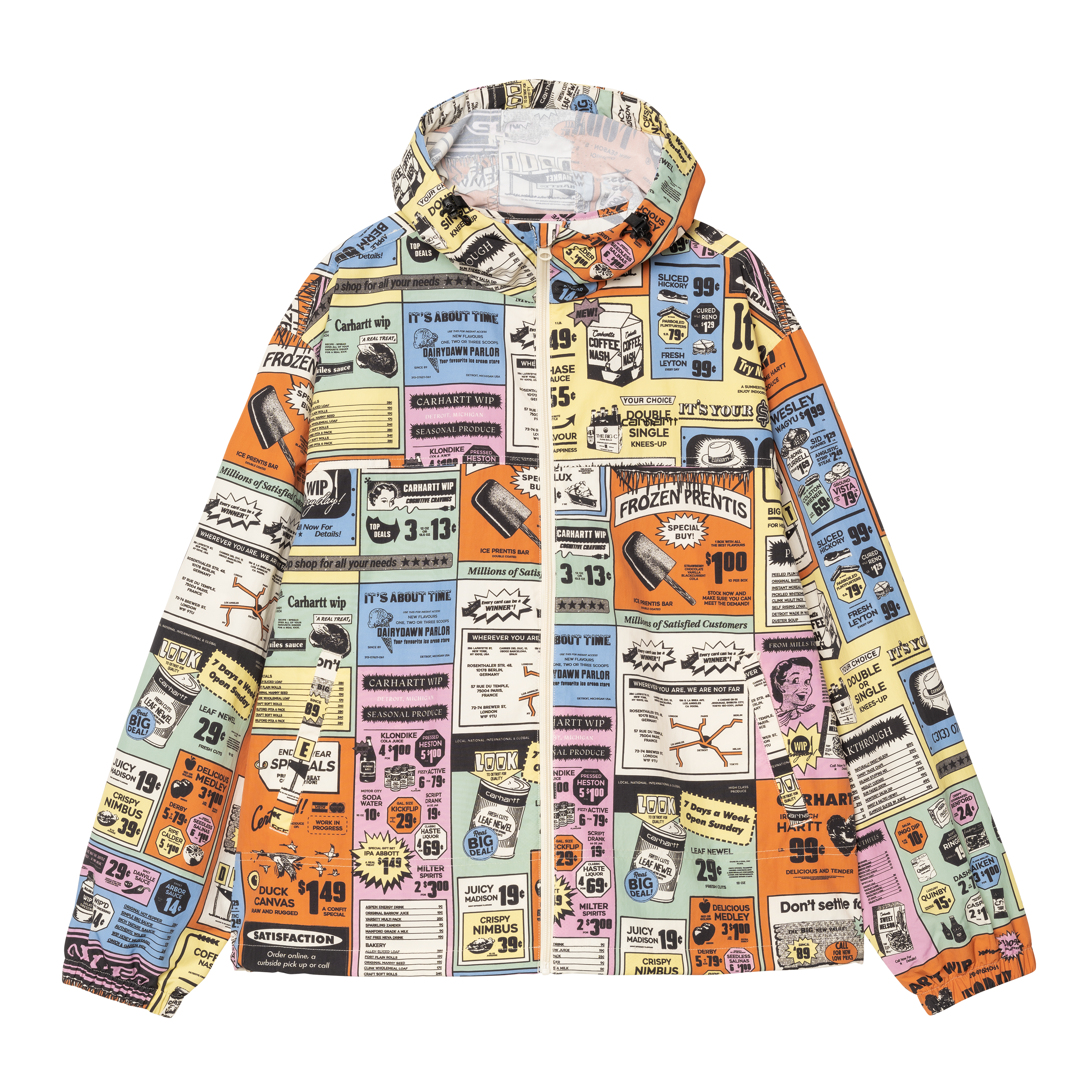 Carhartt WIP Swizzle Windbreaker in Multicolor