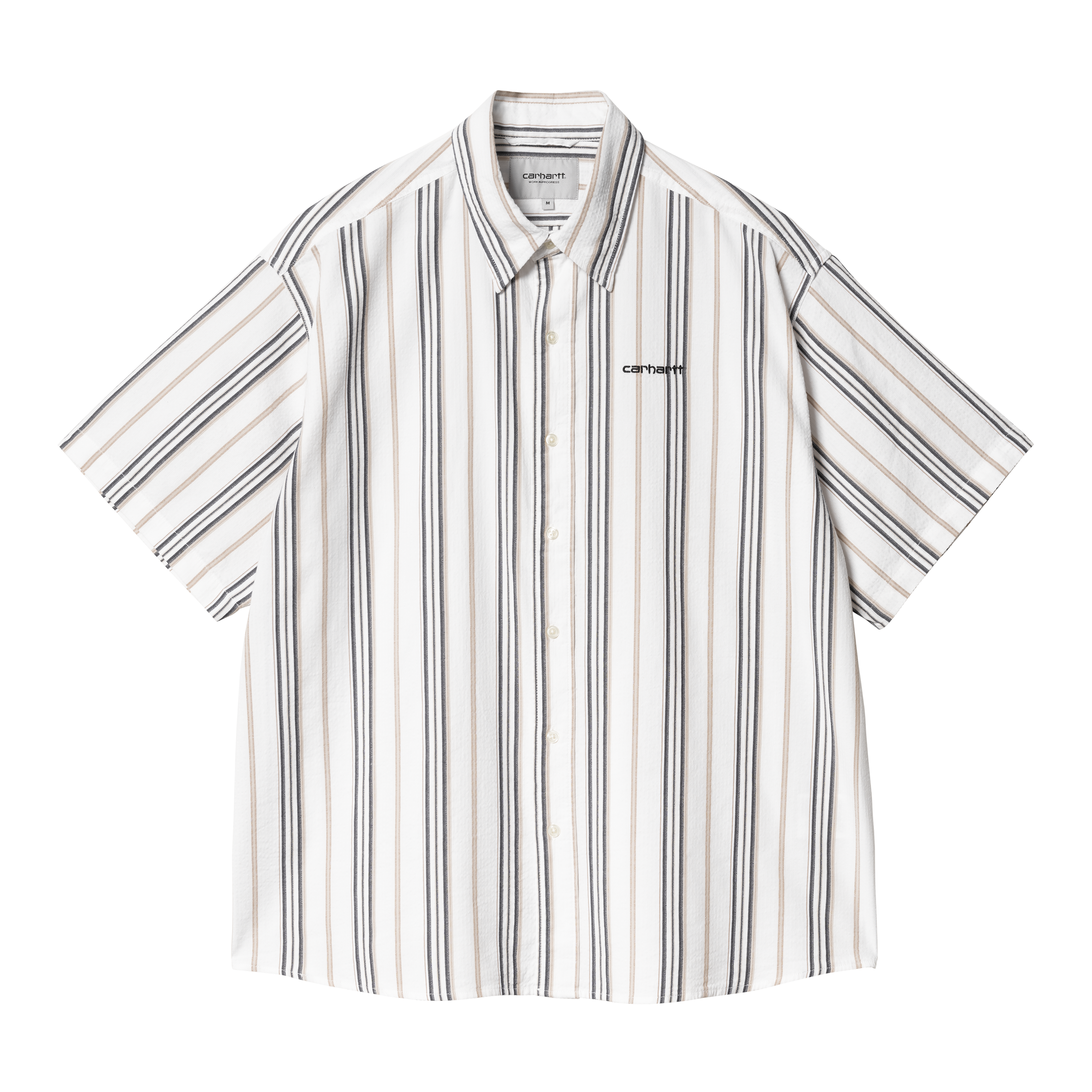 Carhartt WIP S/S Quentin Shirt, Wax Official Online Store