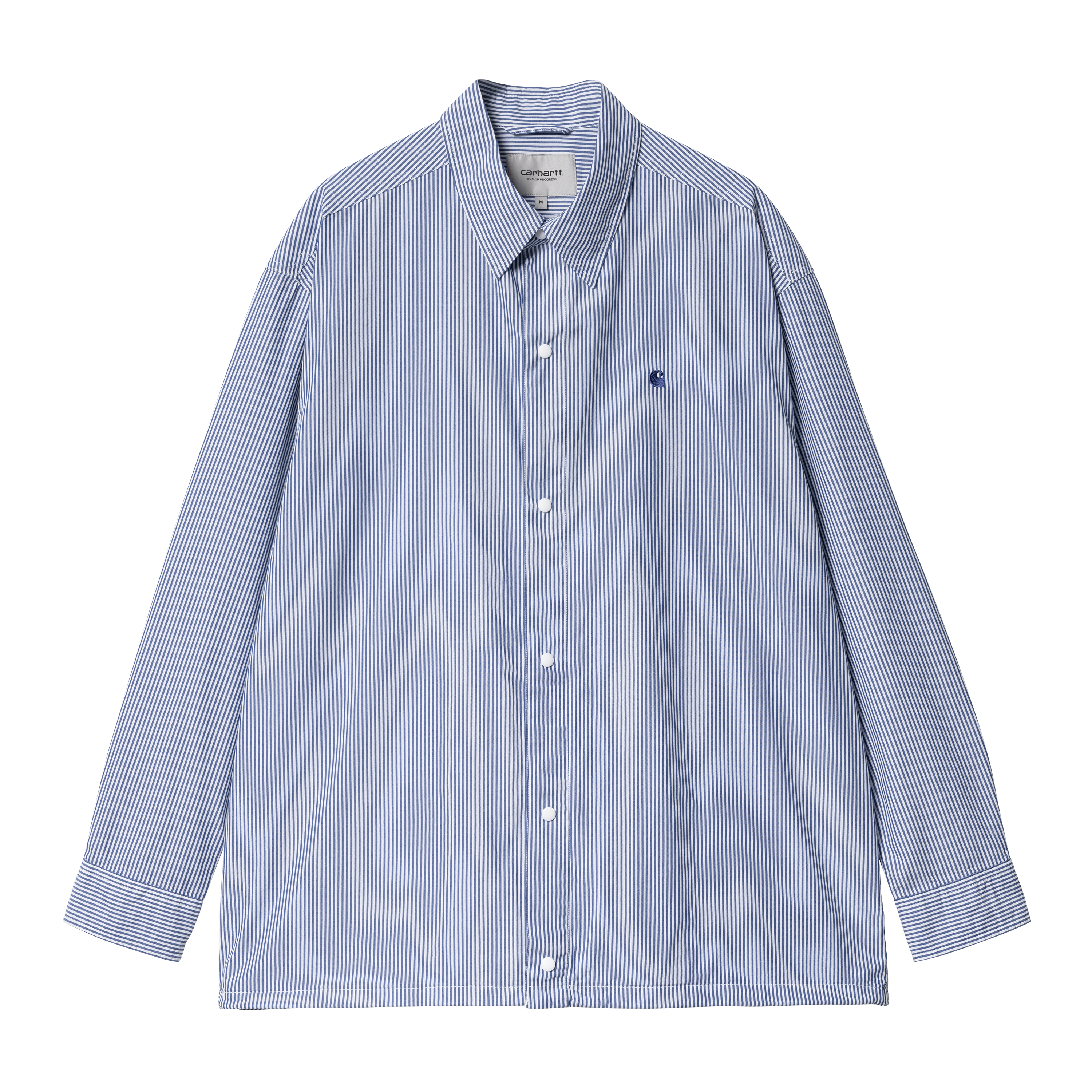 Carhartt WIP Long Sleeve Asher Shirt em Azul