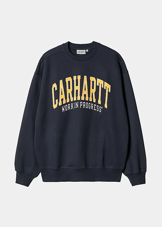 Carhartt WIP Bradley Sweatshirt in Blau
