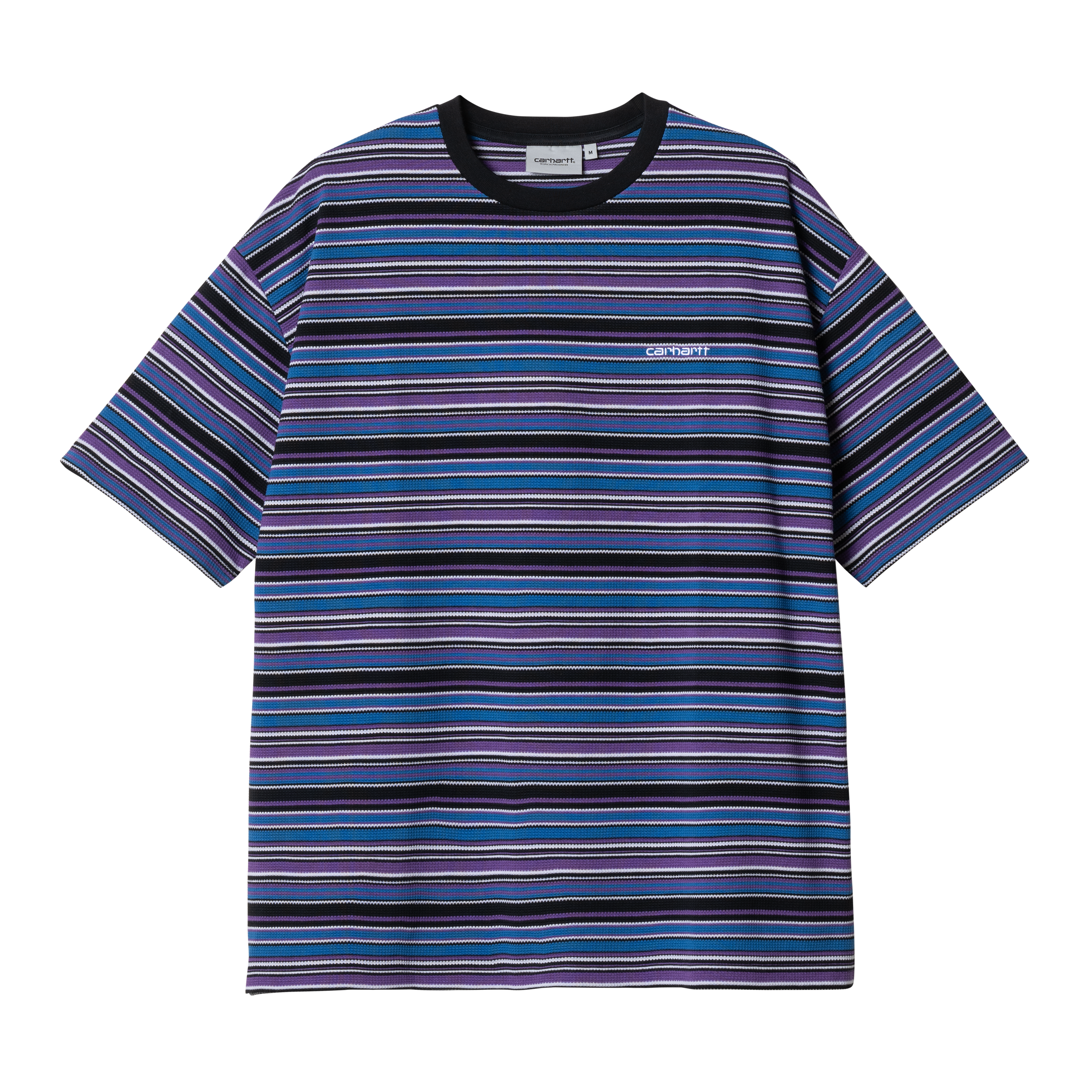 Carhartt WIP Short Sleeve Xavier Waffle T-shirt in Blau