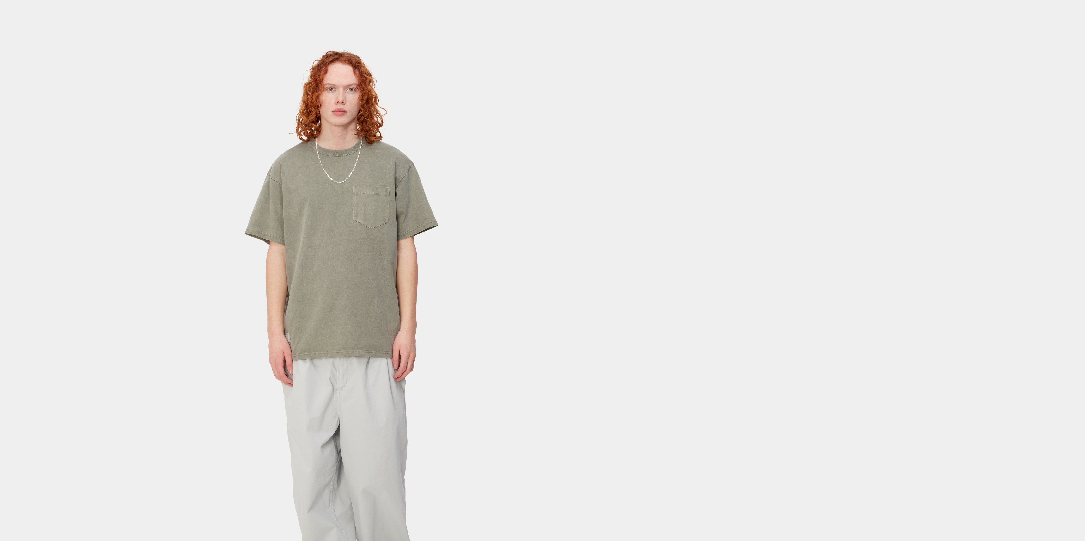 Carhartt WIP S/S Westley T-shirt, Vetiver | Official Online Store