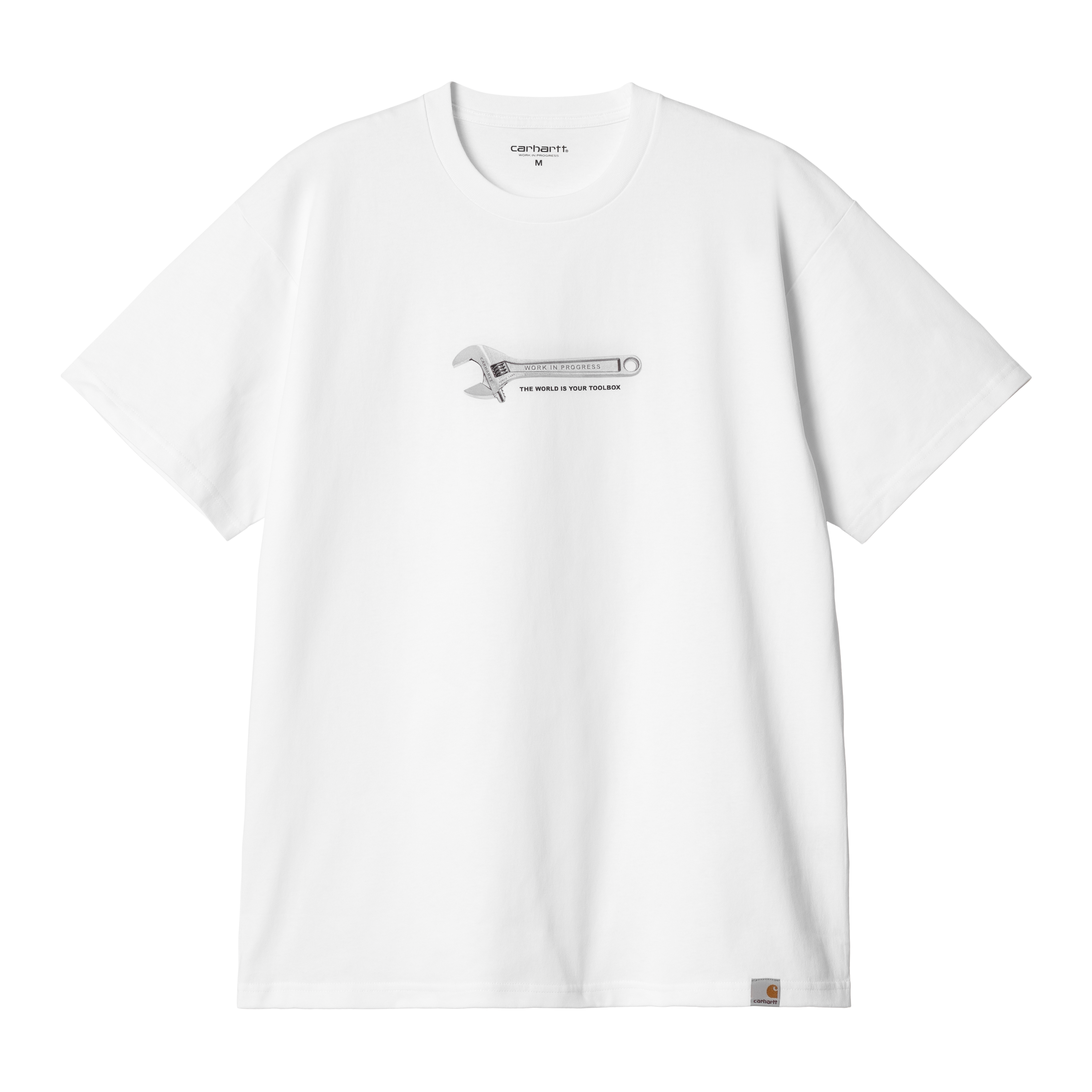 Carhartt WIP Short Sleeve Wrench T-shirt em Branco