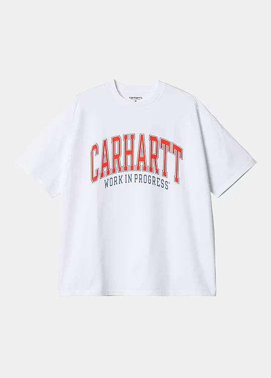Carhartt WIP Short Sleeve Bradley T-shirt in Bianco
