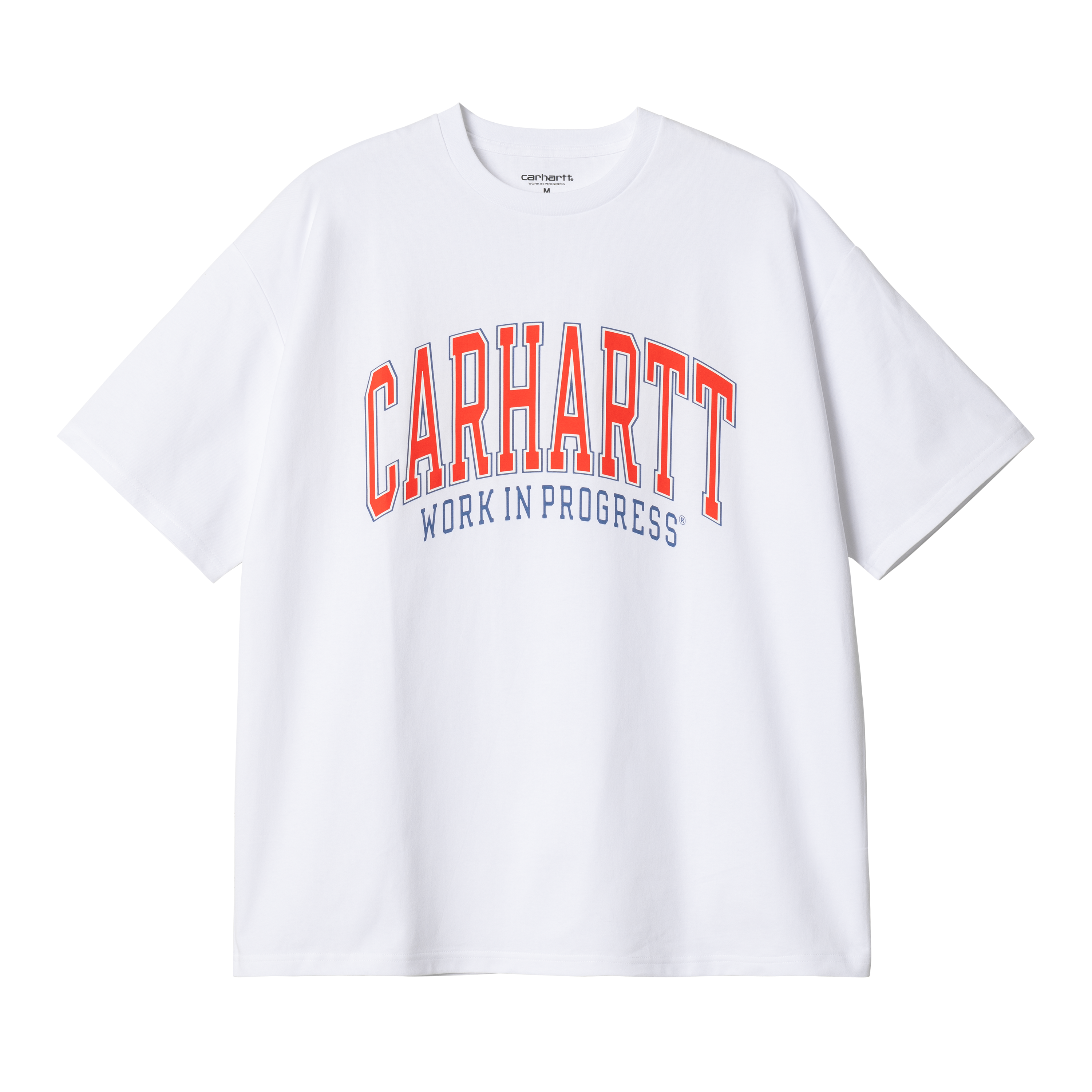 Carhartt WIP Short Sleeve Bradley T-shirt en Blanco