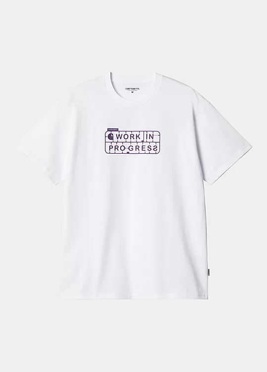 Carhartt WIP Short Sleeve Model Kit T-shirt en Blanco