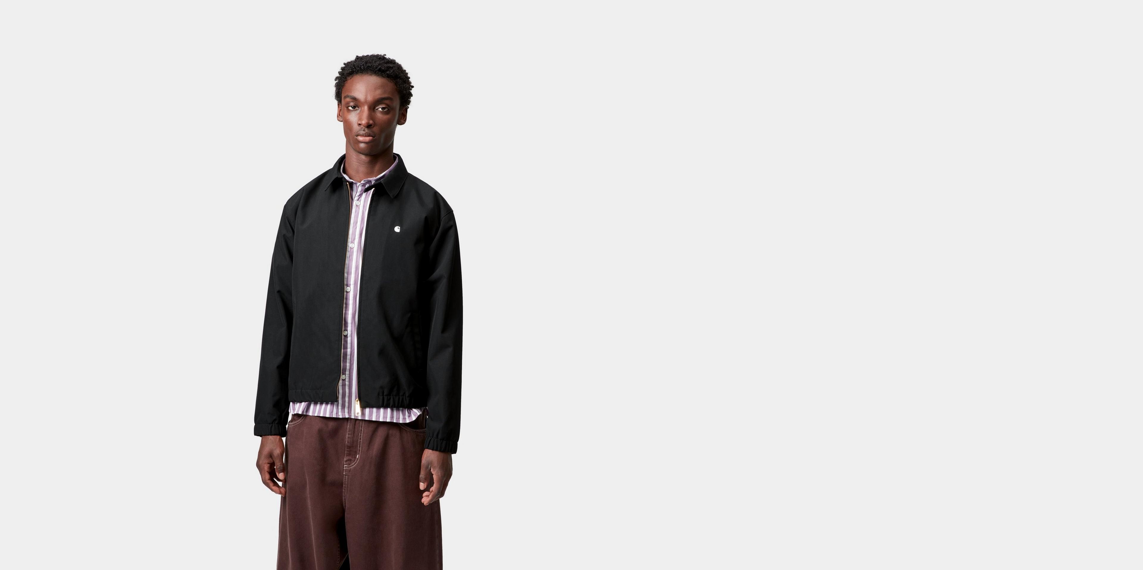 Carhartt wip マディソンジャケット madison jacket L Carhartt WIP Madison Jacket, Black/White | Official Online Store