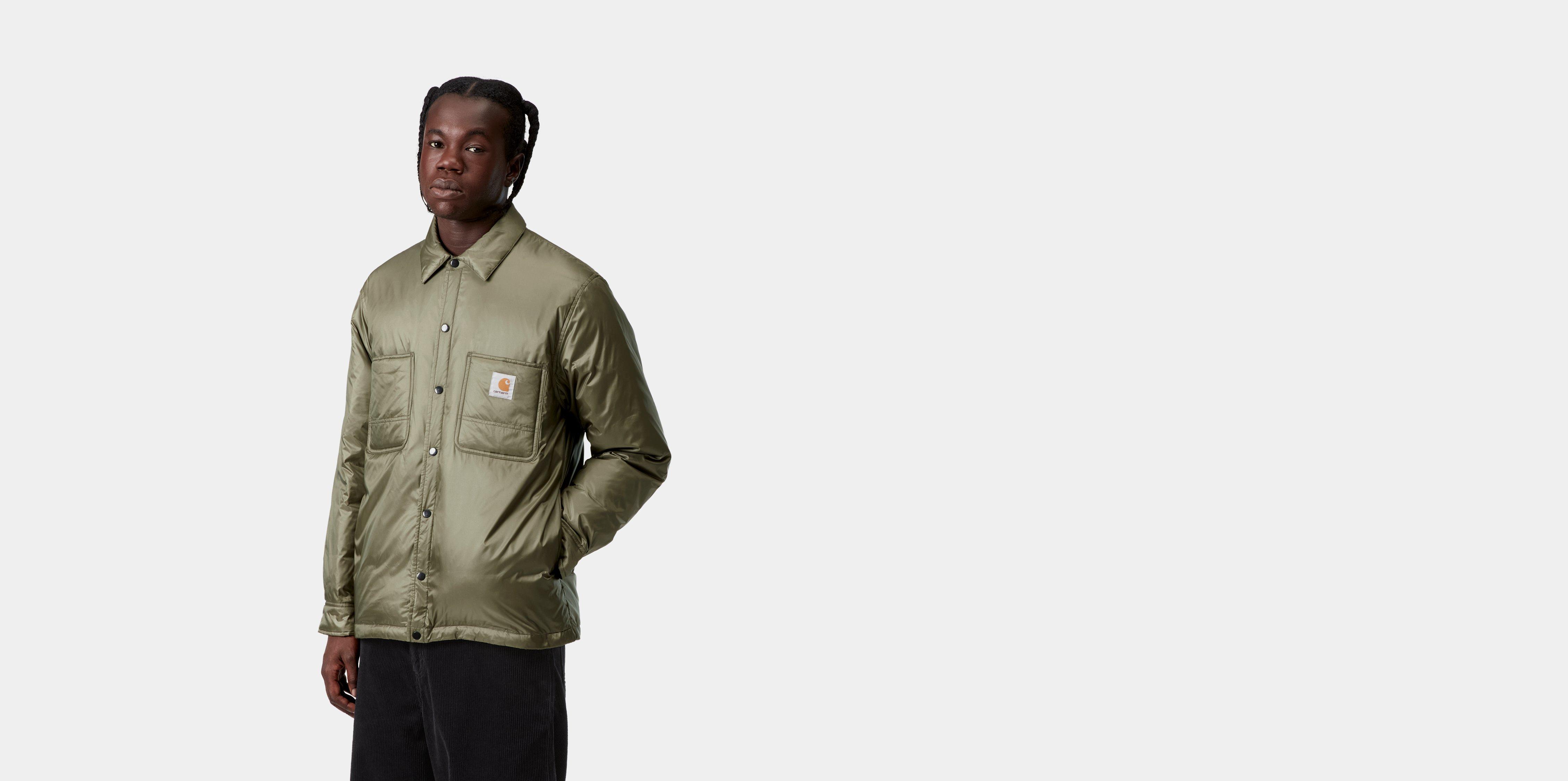 Carhartt WIP Weston Shirt Jac, Dollar Green | Official Online Store
