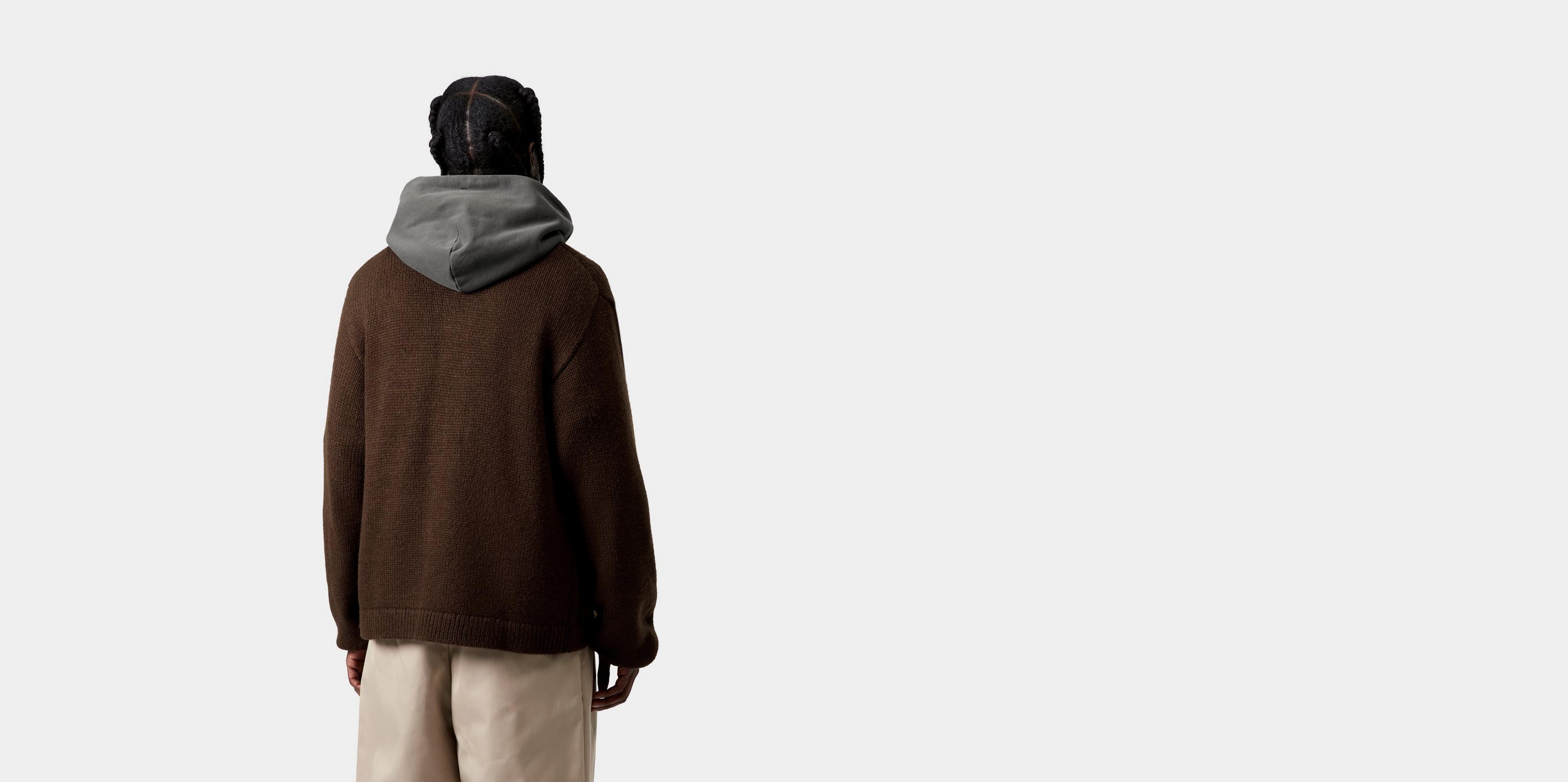 Carhartt WIP Detroit Knit Jacket, Tobacco | Official Online Store