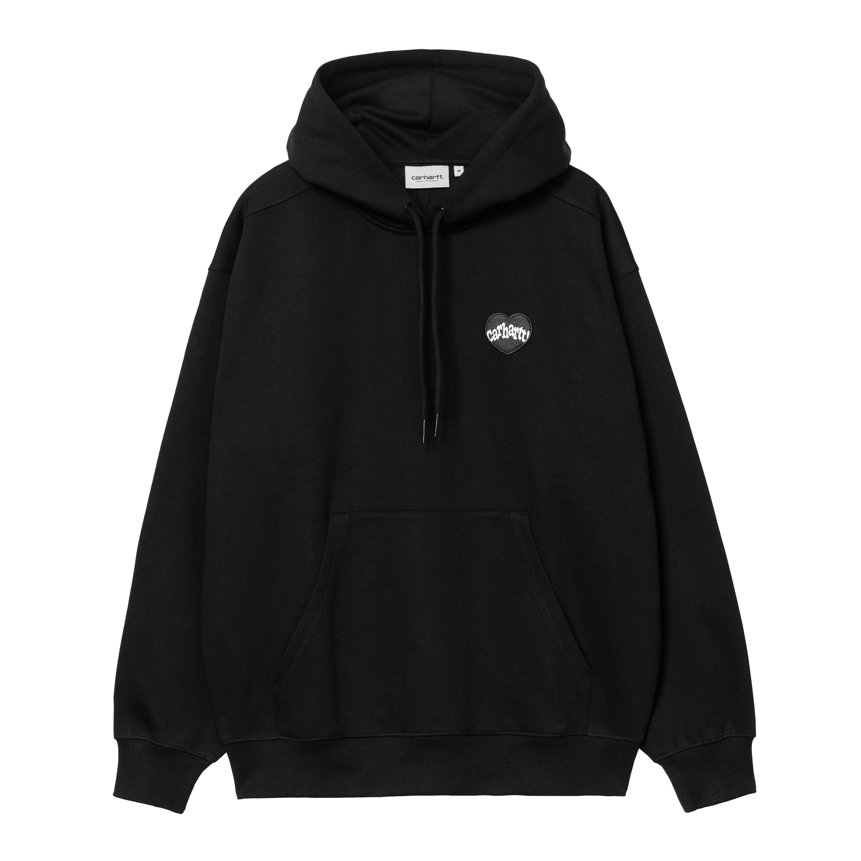 Carhartt WIP Hooded Amour Sweatshirt in Schwarz