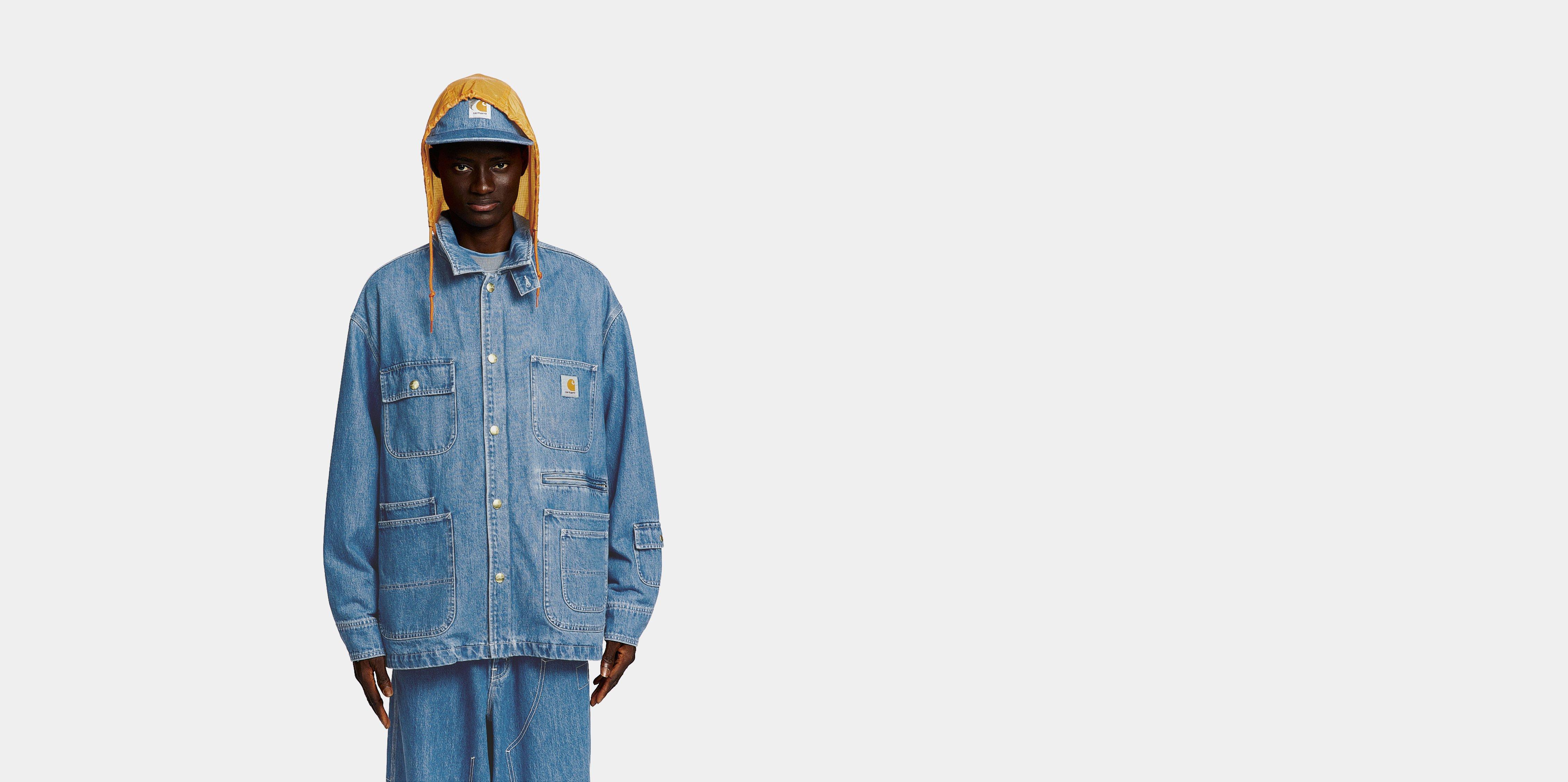 Carhartt WIP x INVINCIBLE® Denim Chore Coat Max