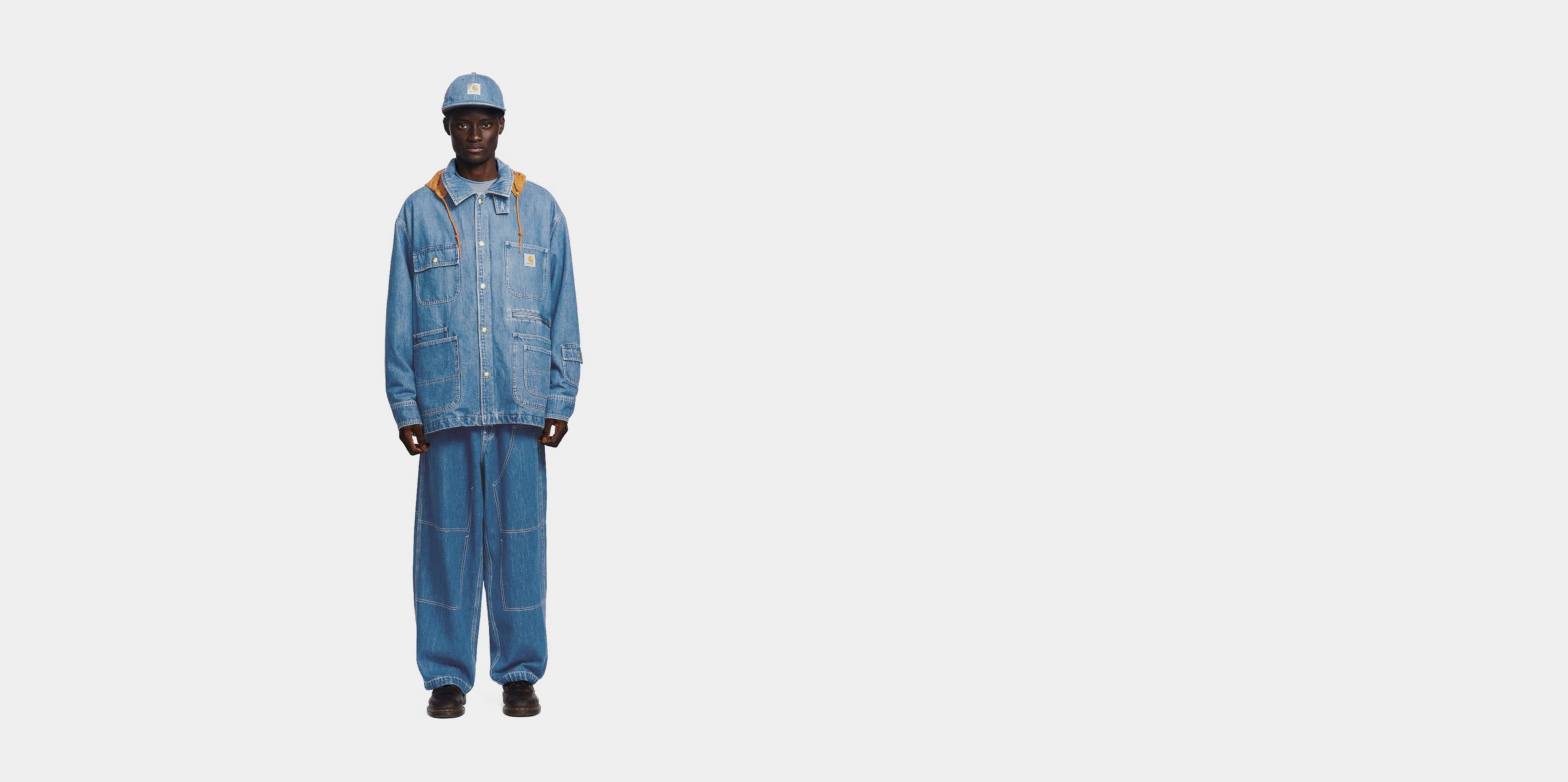 野村訓一着用carharttINVINCIBLE DENIMCHORECOAT Carhartt WIP Carhartt WIP x INVINCIBLE® Denim Chore Coat Max