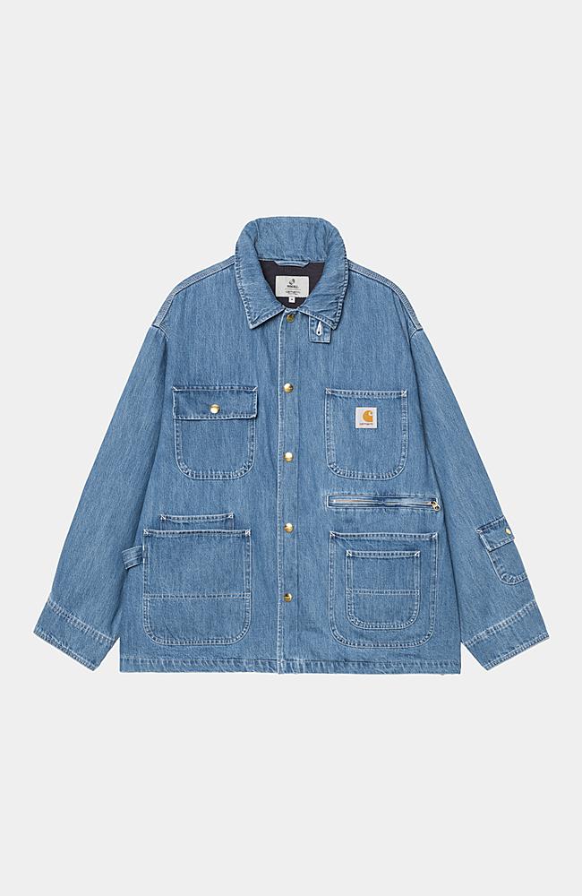Carhartt WIP Carhartt WIP x INVINCIBLE® Denim Chore Coat Max Carhartt WIP Carhartt WIP x INVINCIBLE® Denim Chore Coat Max