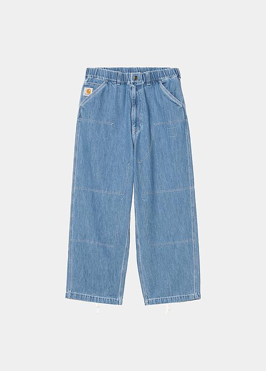 Carhartt WIP Double Knee Pant, Blue | Official Online Store Carhartt WIP Double Knee Pant, Blue | Official Online Store