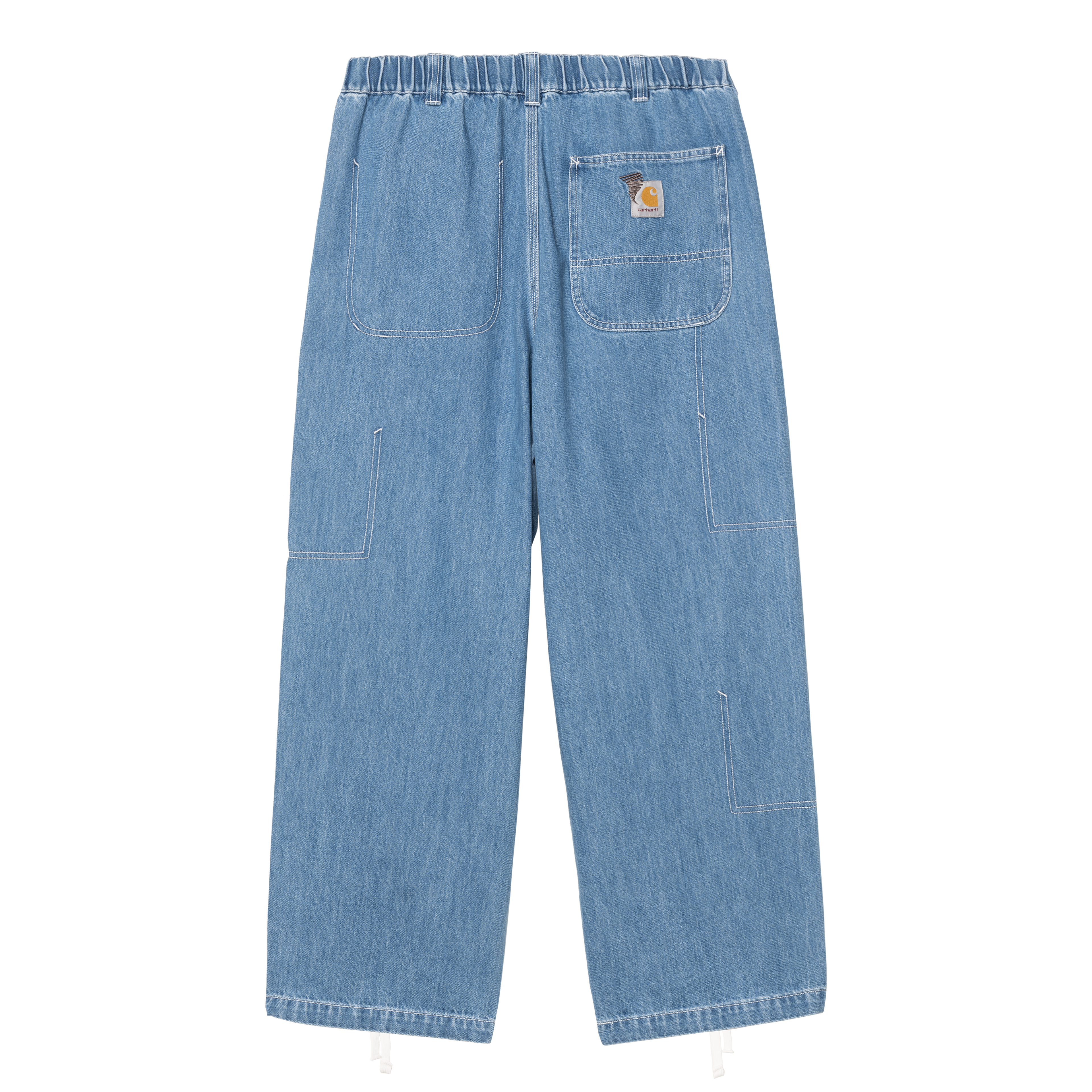 Carhartt WIP Removed Pocket Double Knee Pant, Blue